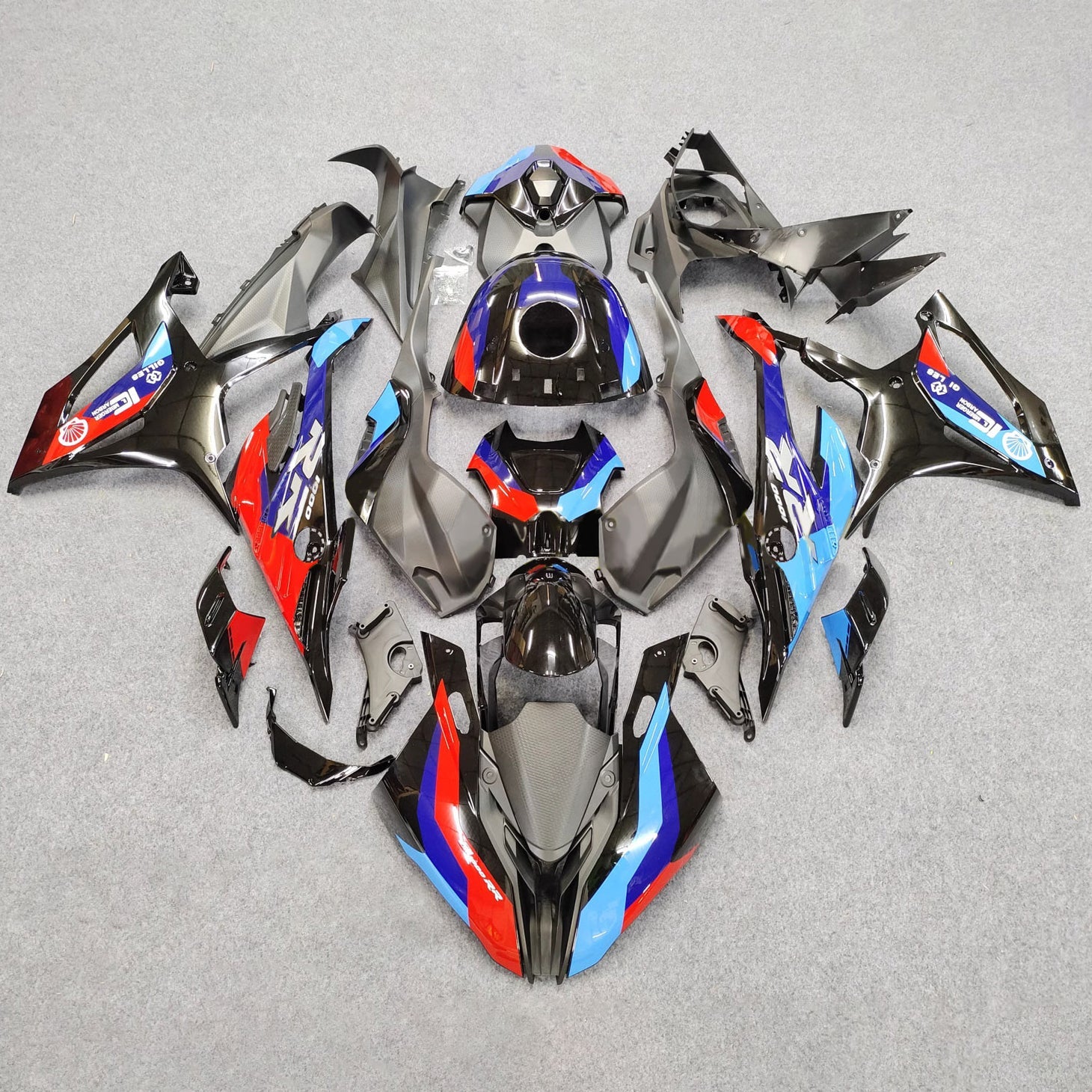 2023-2024 BMW S1000RR -sarja injektiokorrierin muovisesta ABS: stä