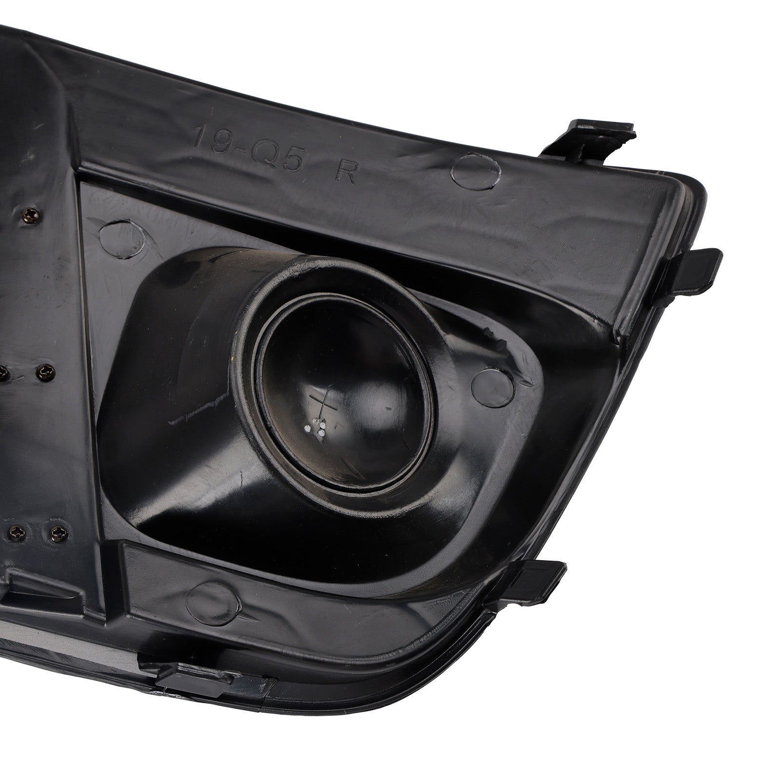 Grille de protection des phares antibrouillard avant en nid d'abeille noire pour Audi Q5 SQ5 2018 2019