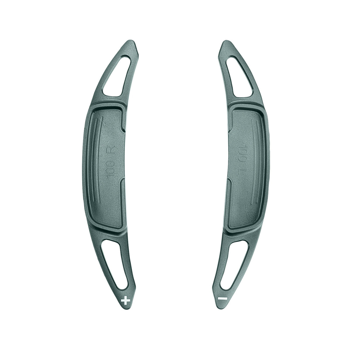 Palettes de changement de vitesse au volant pour Renault Arkana 2021-2024, gris aluminium