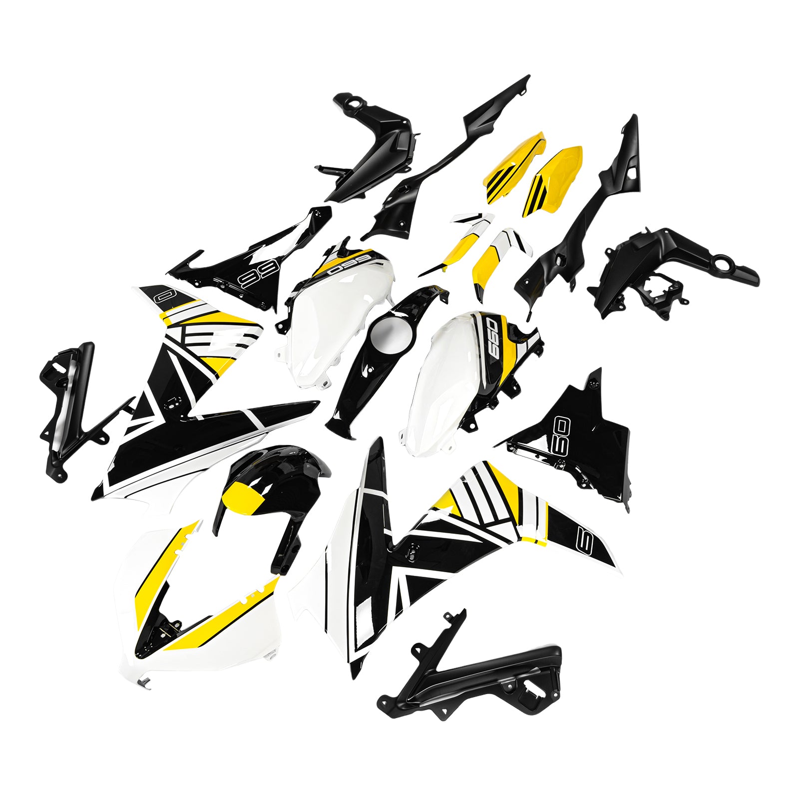 Kit de carénage de carrosserie par injection pour Daytona 660 2024-2025