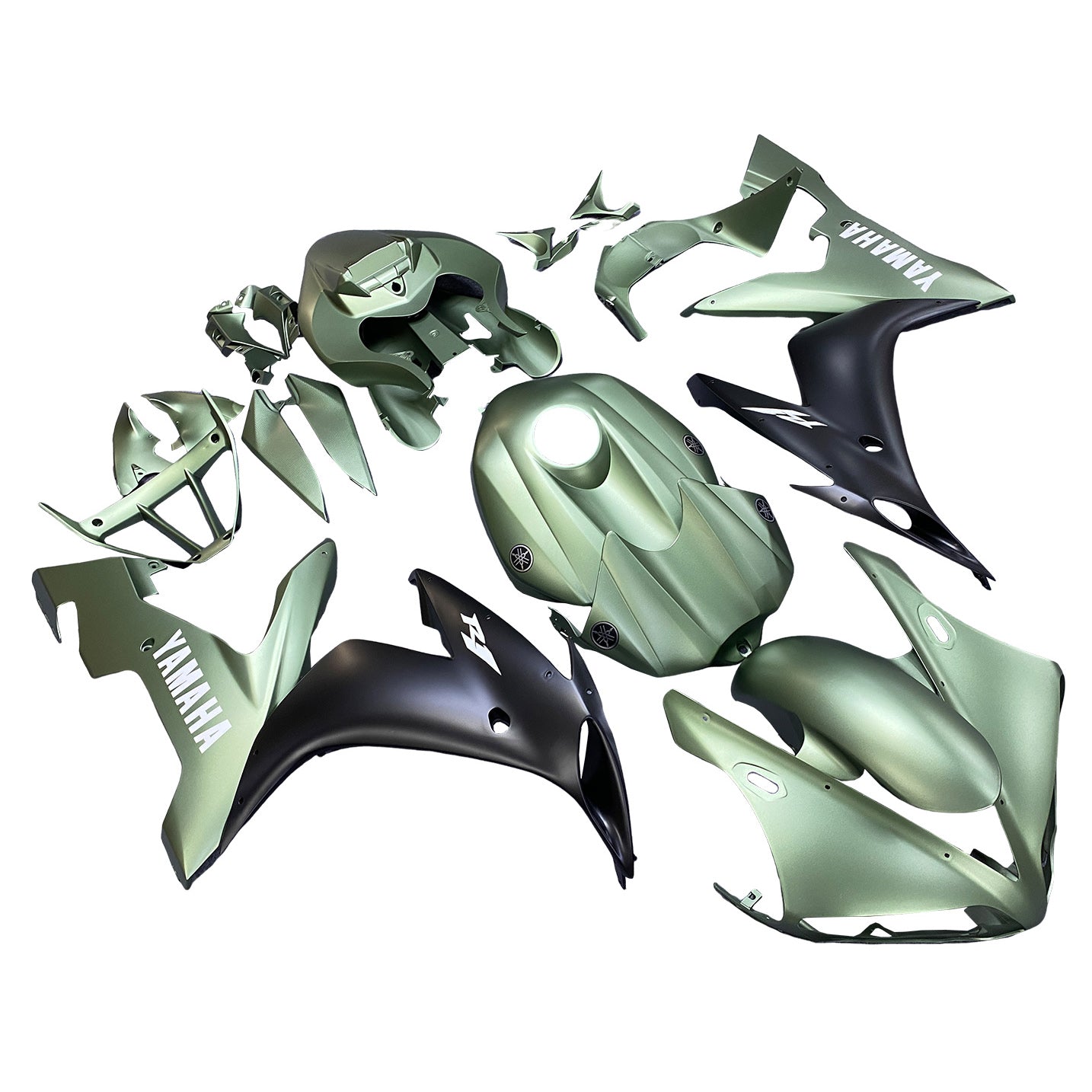 Wtryskowe Zestaw owiewki nadwozie Plastikowe ABS DOSIDY DO YAMAHA YZF 1000 R1 2004-2006