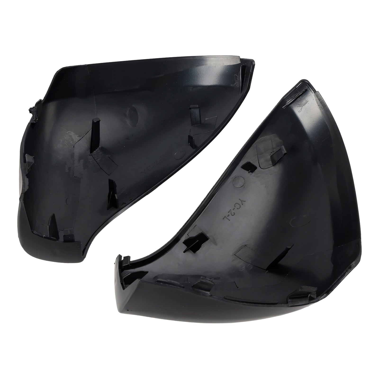 Specchi laterali Shells per Peugeot 207 Hatchback (07/2006-05/2015), Matt Black Case 9680194877