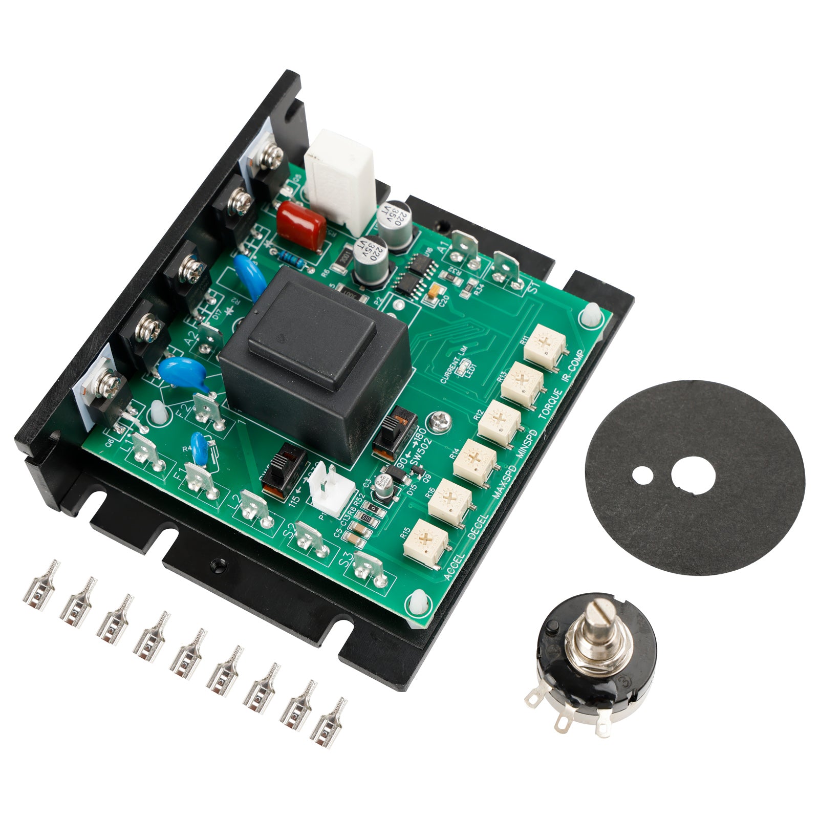 MM23001C krmilnik hitrosti motorja CC 115 ali 230 voltov ACT vhod