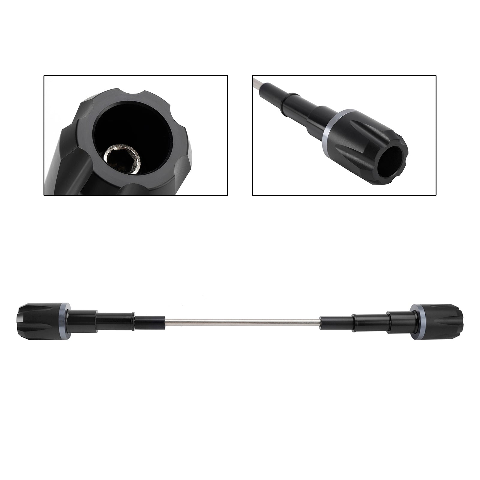 2017-2023 DU Cafe Racer Scrambler 400 Scrambler 800 Cadre en aluminium Crash Slider Protection Or