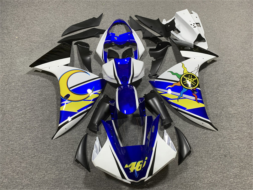 Kit de carénage à injection en plastique ABS pour Yamaha YZF 1000 R1 2012-2014