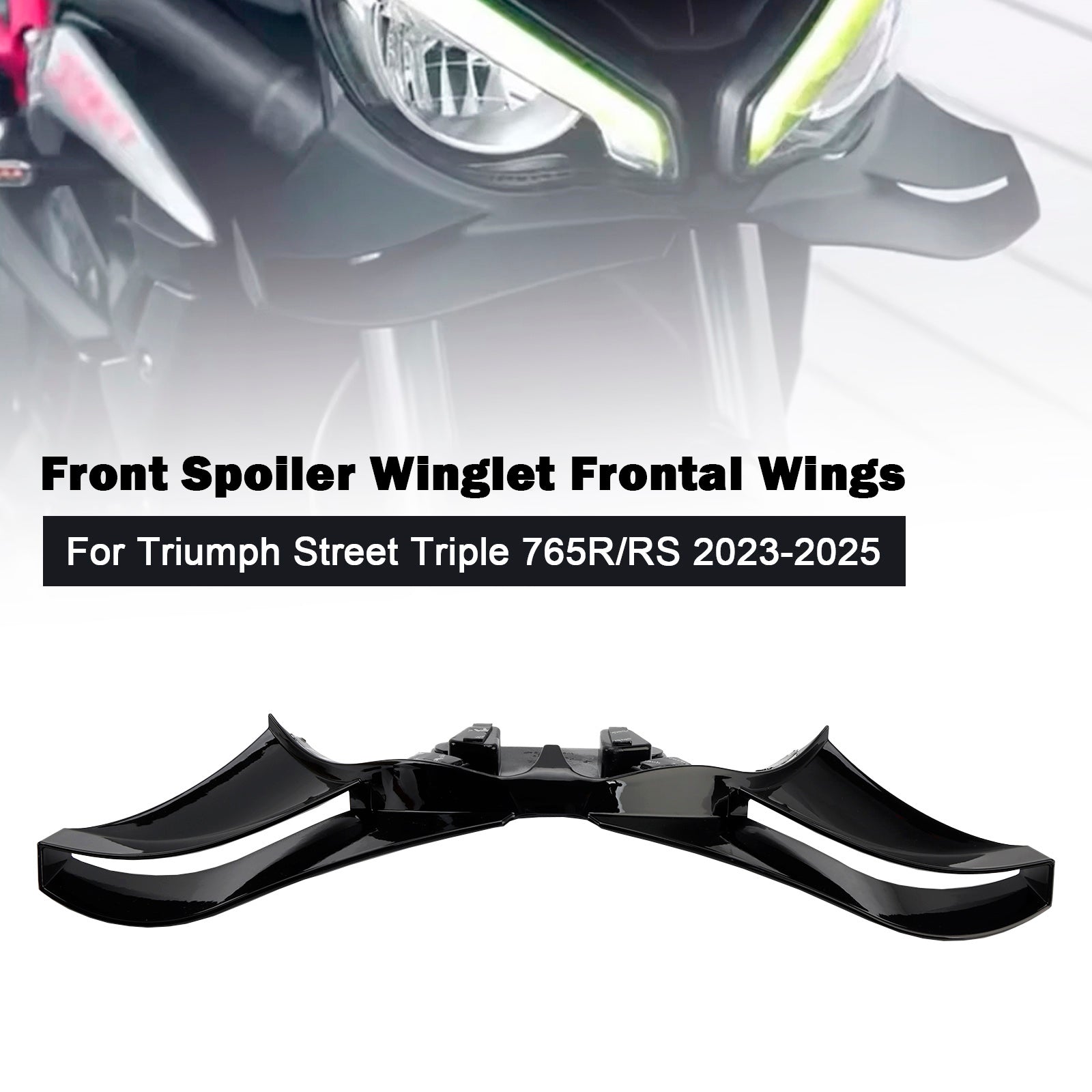 Aileron avant pour Street Triple 765R/RS 2023-2025