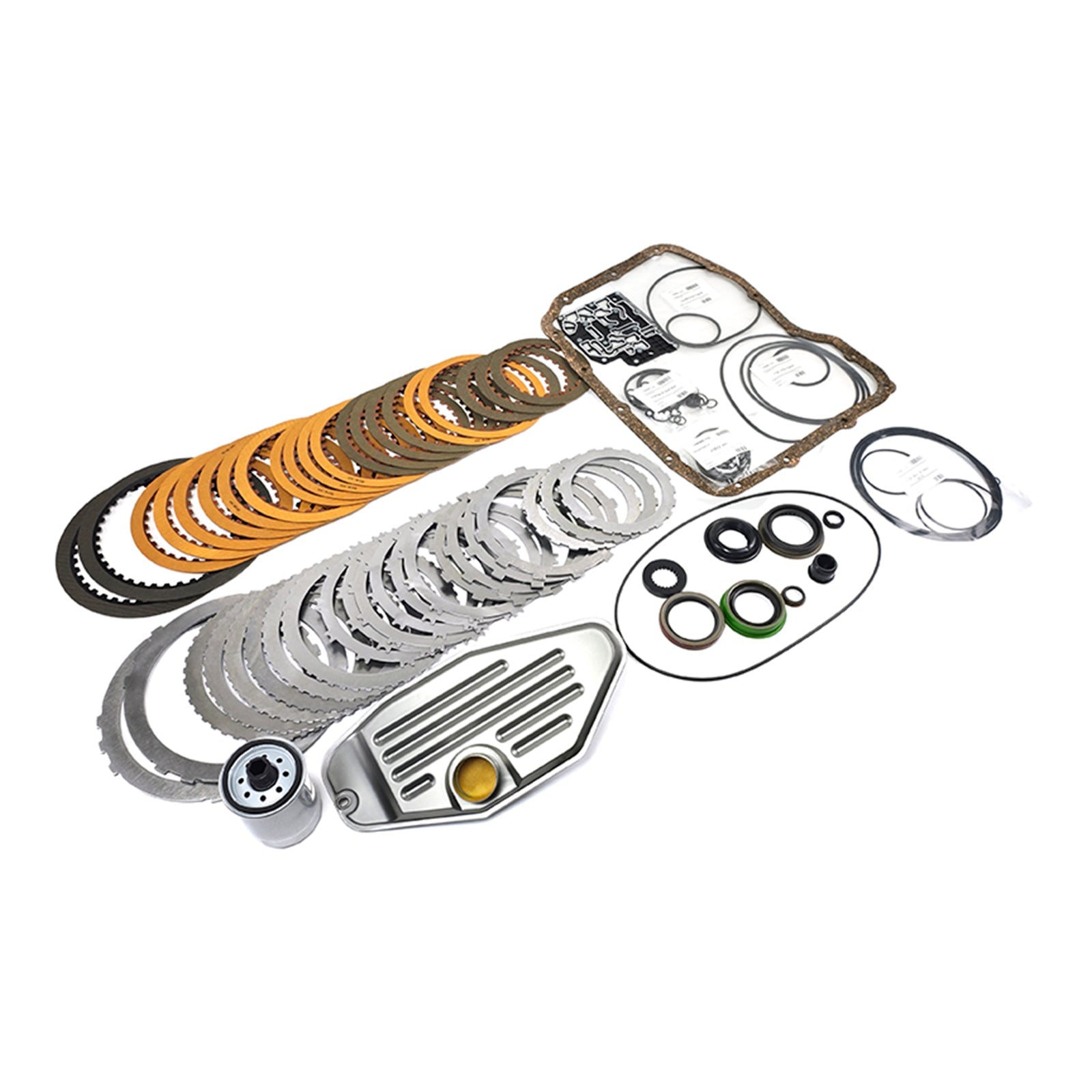 KIT DE RÉPARATION SUPER MASTER 45RFE 65RFE 545RFE AVEC FILTRE À 4 ROUES MOTRICES EN ACIER DE FROTTEMENT 99-UP