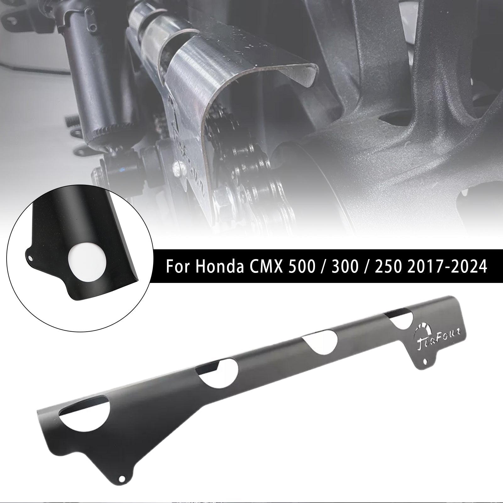 Protecteur de protection de chaîne CM CMX pour Honda Rebel CL 250 300 500 CM 2017-2024