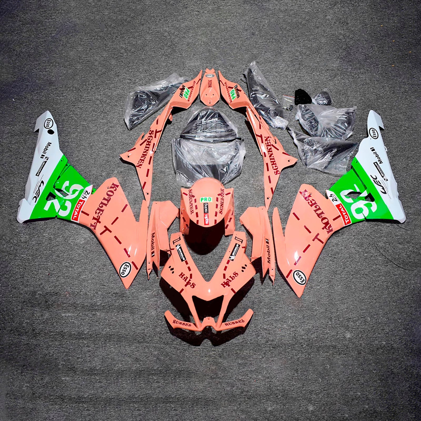 Kit de carénage d'injection Aprilia RSV4 1000 2009-2015 Carrosserie Plastique ABS