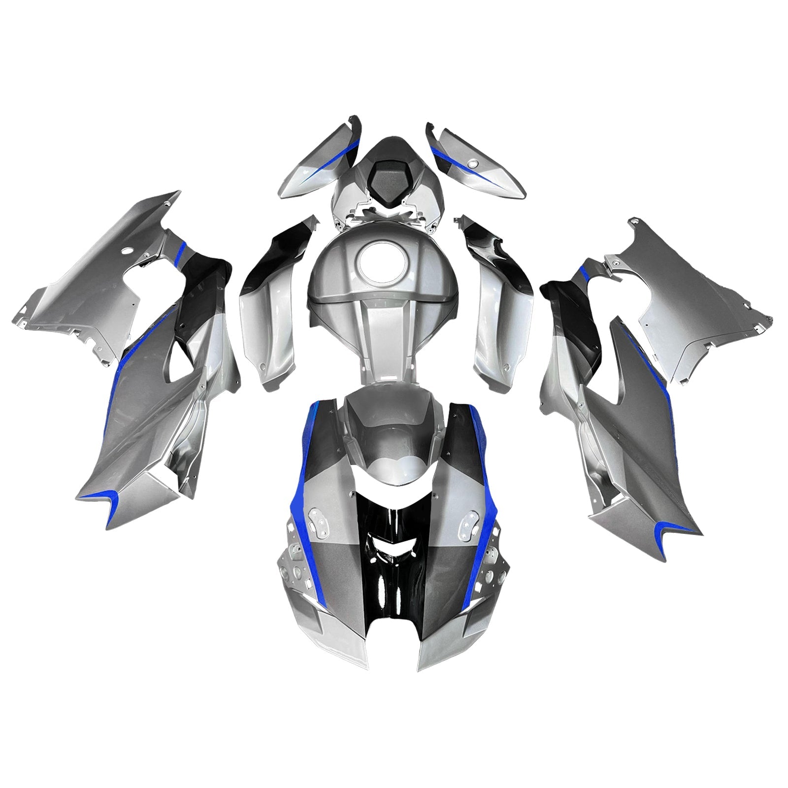 Kit de carénage par injection ABS pour Kawasaki ZX-10R ZX-10RR 2021-2025