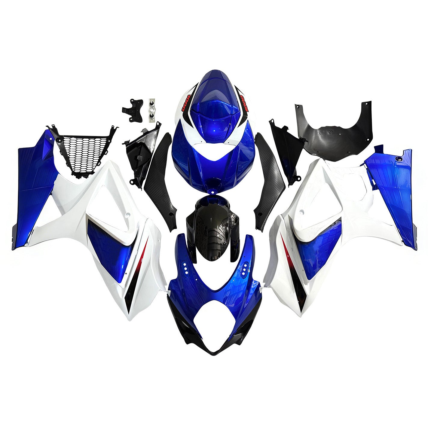 Kit de carénage par injection, carrosserie en plastique ABS, compatible avec Suzuki GSXR1000 2007-2008