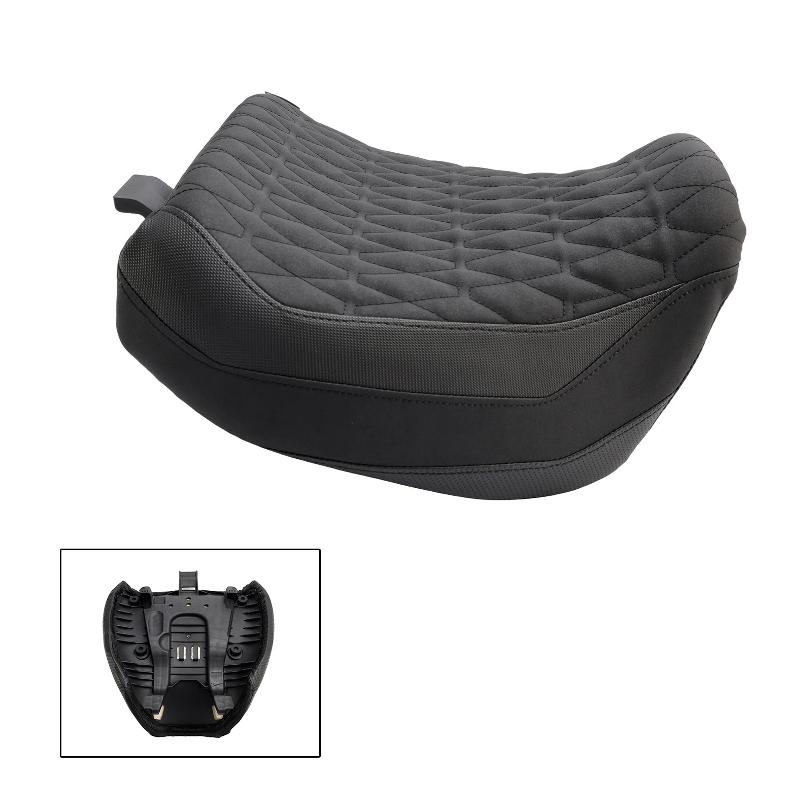 Coussin de siège conducteur avant Raider Pan America 1250 2021-2023 en polyuréthane noir