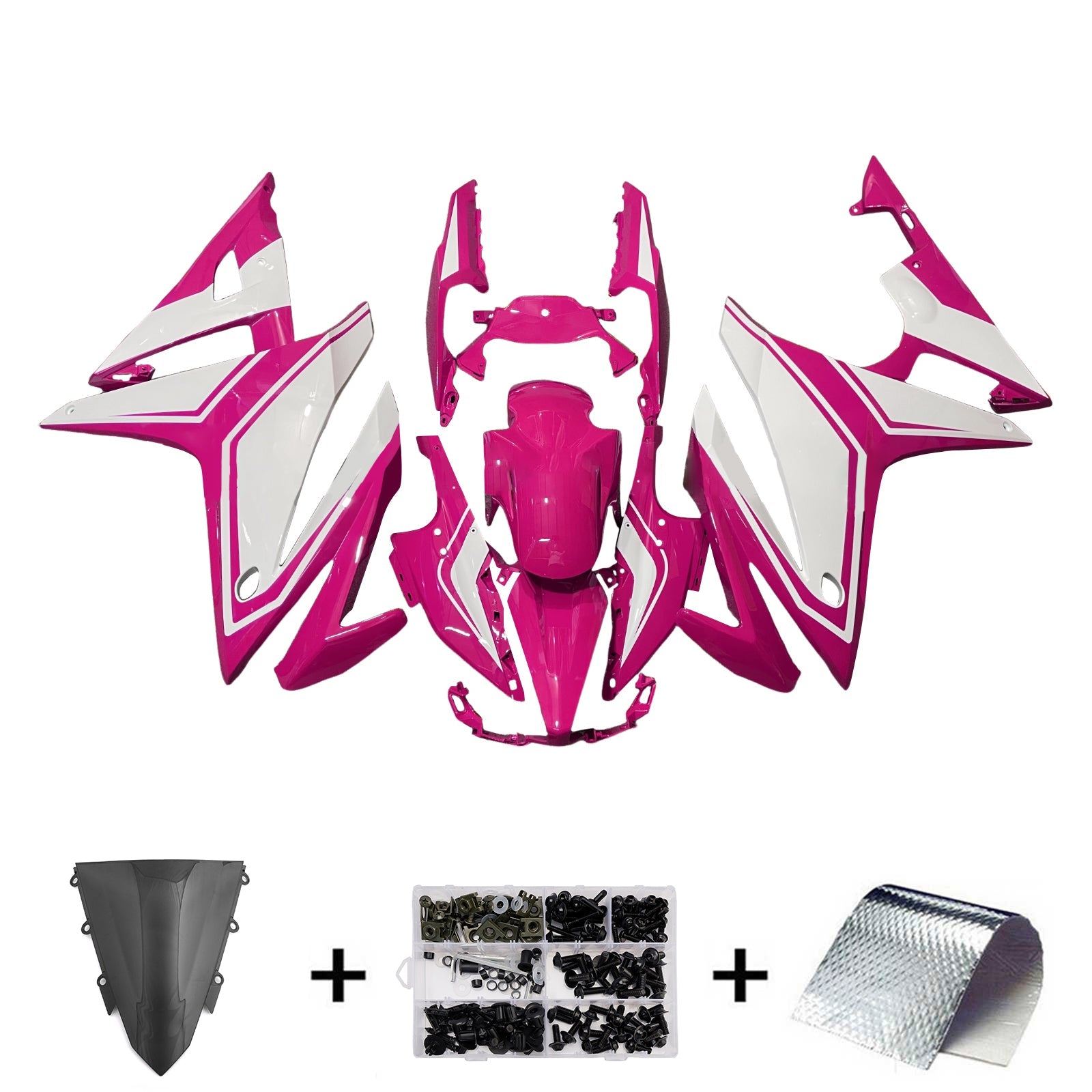 Kit van kuip geïnjecteerd in ABS-plastic voor Honda CBR500R 2016-2018
