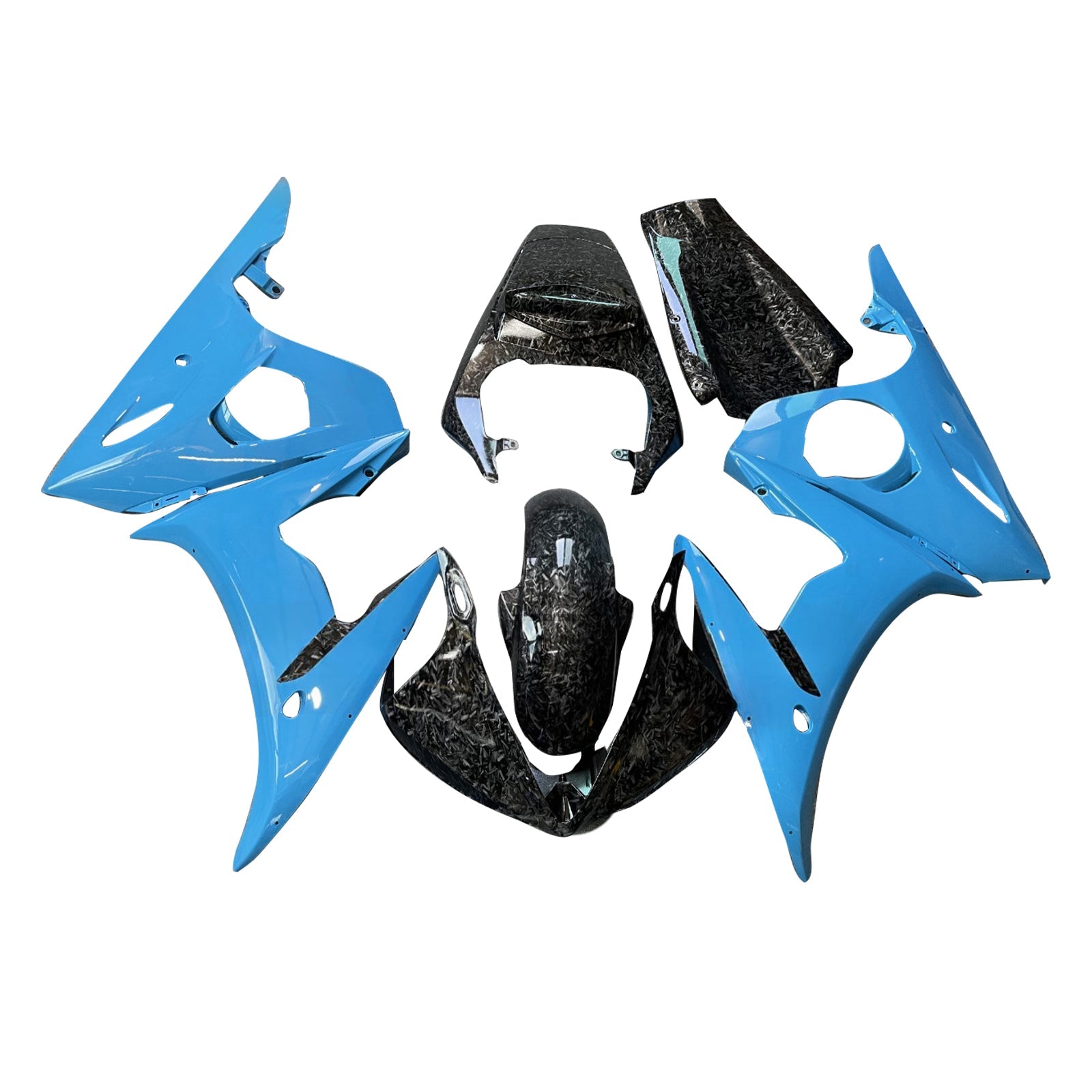 Kit de carenado de inyección para Yamaha YZF-R6 2003-2004 y R6S 2006-2009