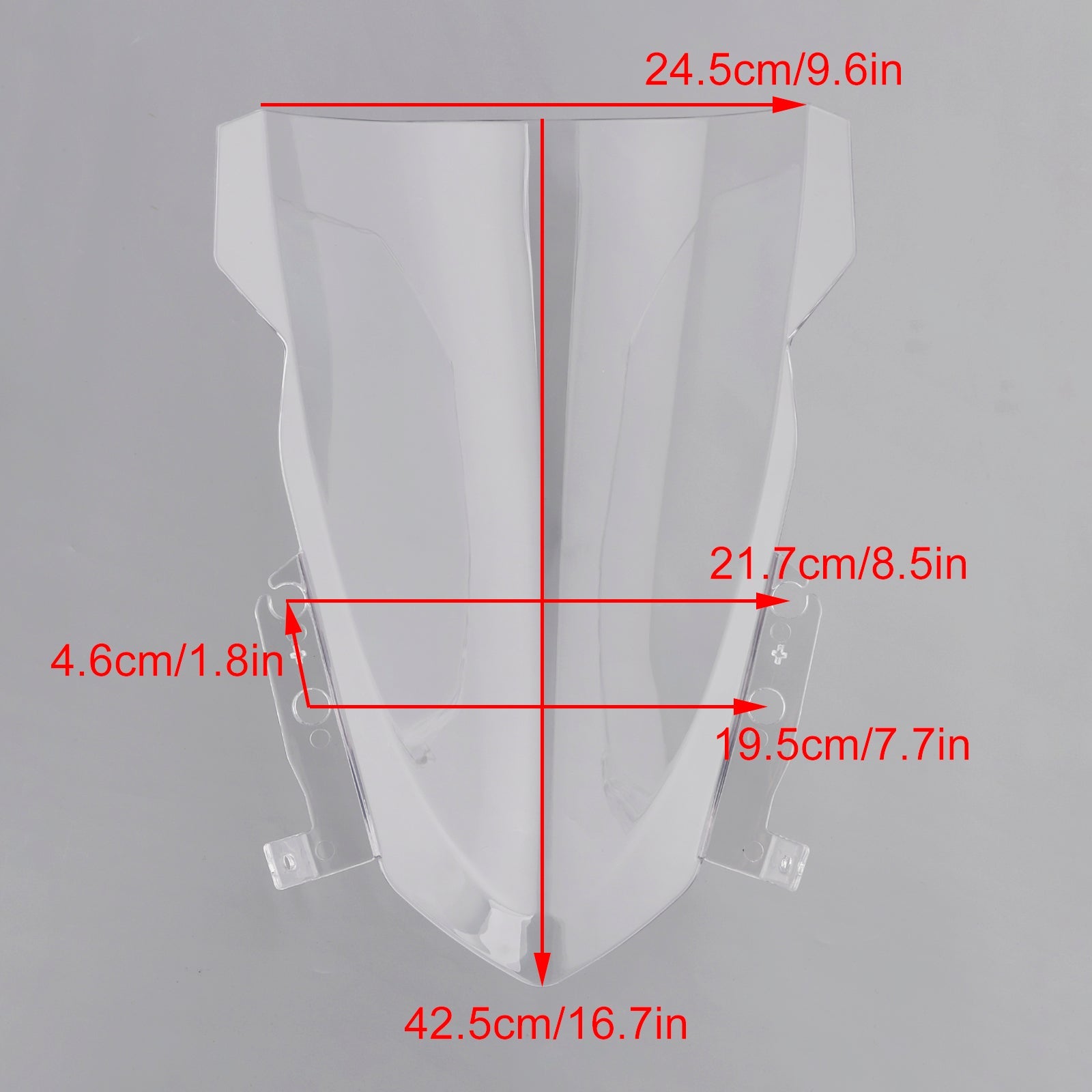 Daytona 660 2024+ moottoripyörän tuulilasi