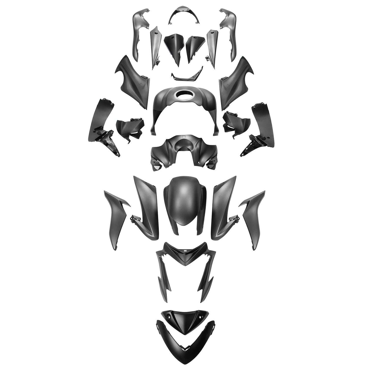 Plastični komplet za sejme za telo, ki je injiciran za Suzuki GSX-S 1000 2015-2020 10#