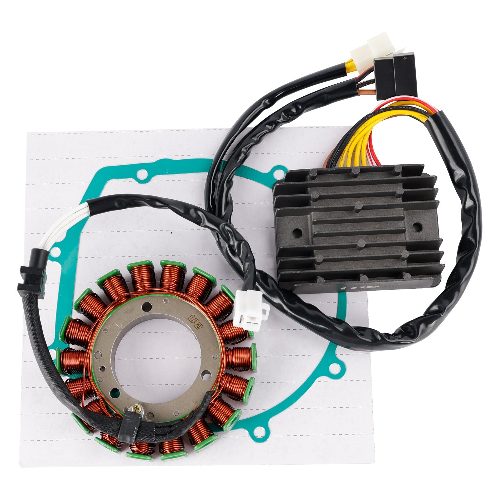 Uszczelka statora i regulatora do Kawasaki VN1500 Drifter (2001-2005) : 21003-1375, 21066-1126, 11061-1080