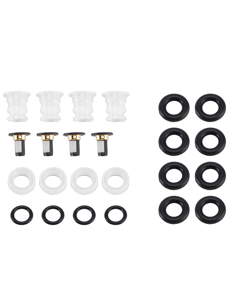 Kit di ricostruzione'4 pezzi iniettori carburante per Acura RSX 2.0L-L4 2002-2004 16450-PNE-G01