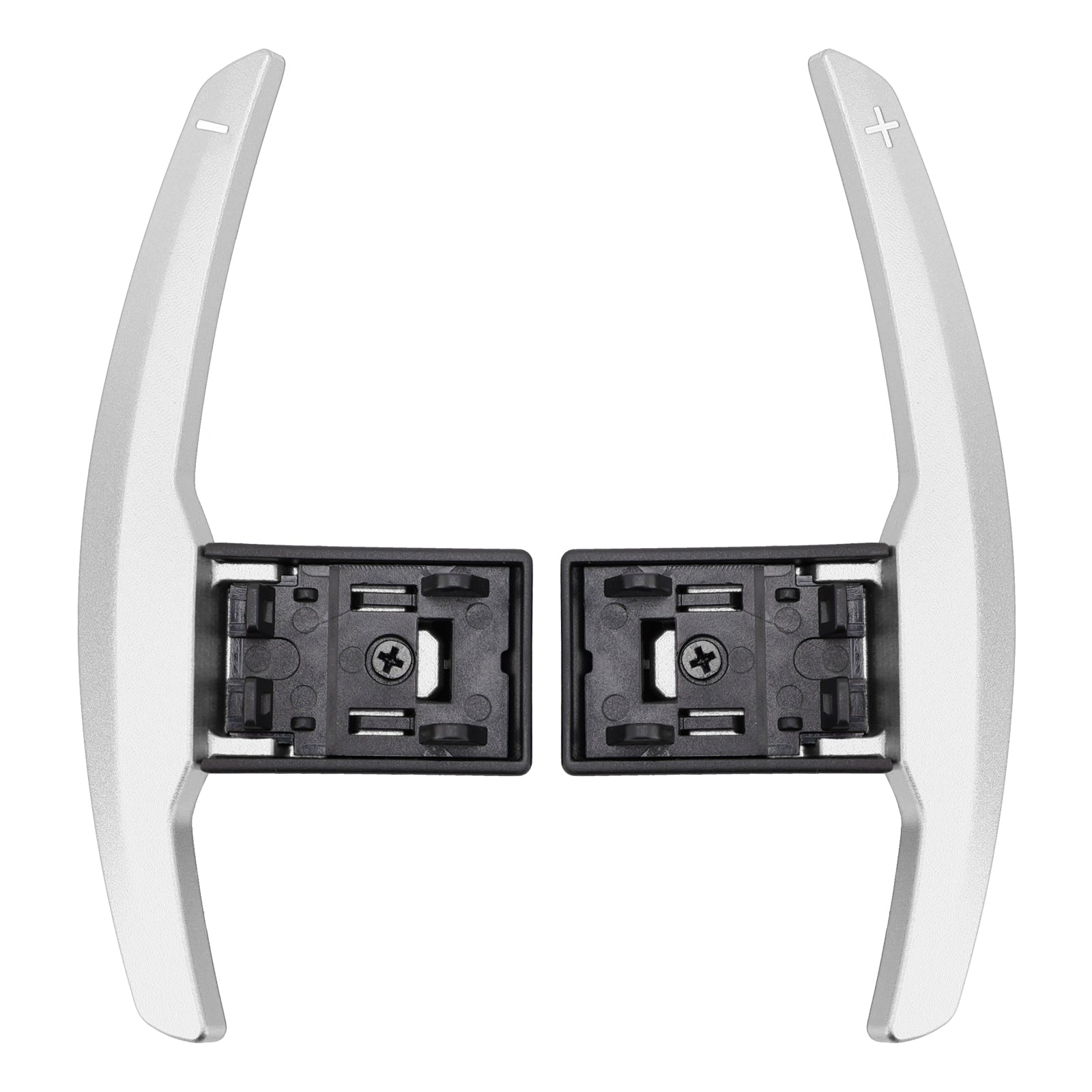 Rozszerzenie palet zmiany prędkości dla serii BMW F30 F31 F32 F10 x3 x5 srebrne aluminium