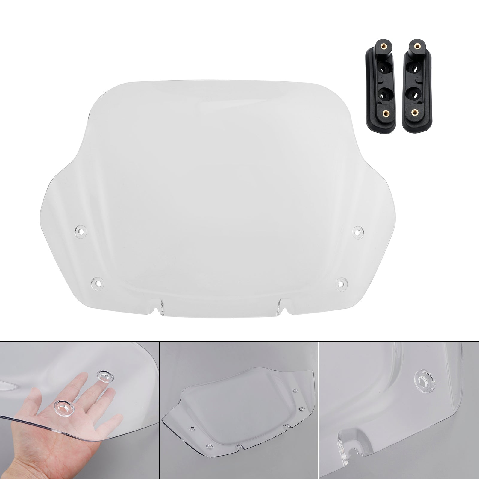 Touring Street Glide CVO 117 121 2023-2024 Tuulilasi tuella