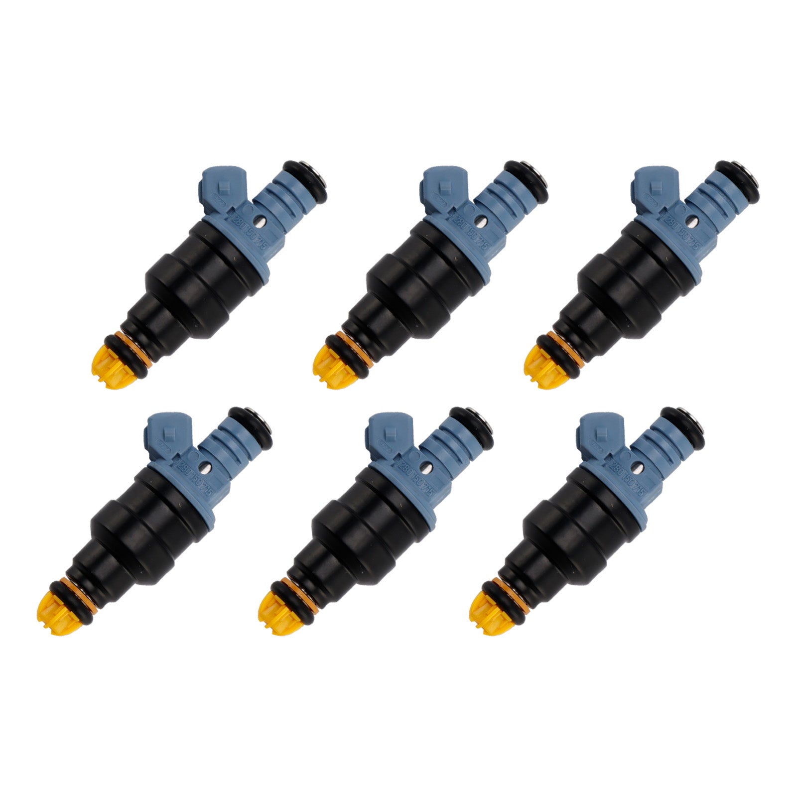 6 Brandstofinjectoren voor BMW 3 Serie E30 E36 2.5L 1.8L 87-97 Ford 0280150715