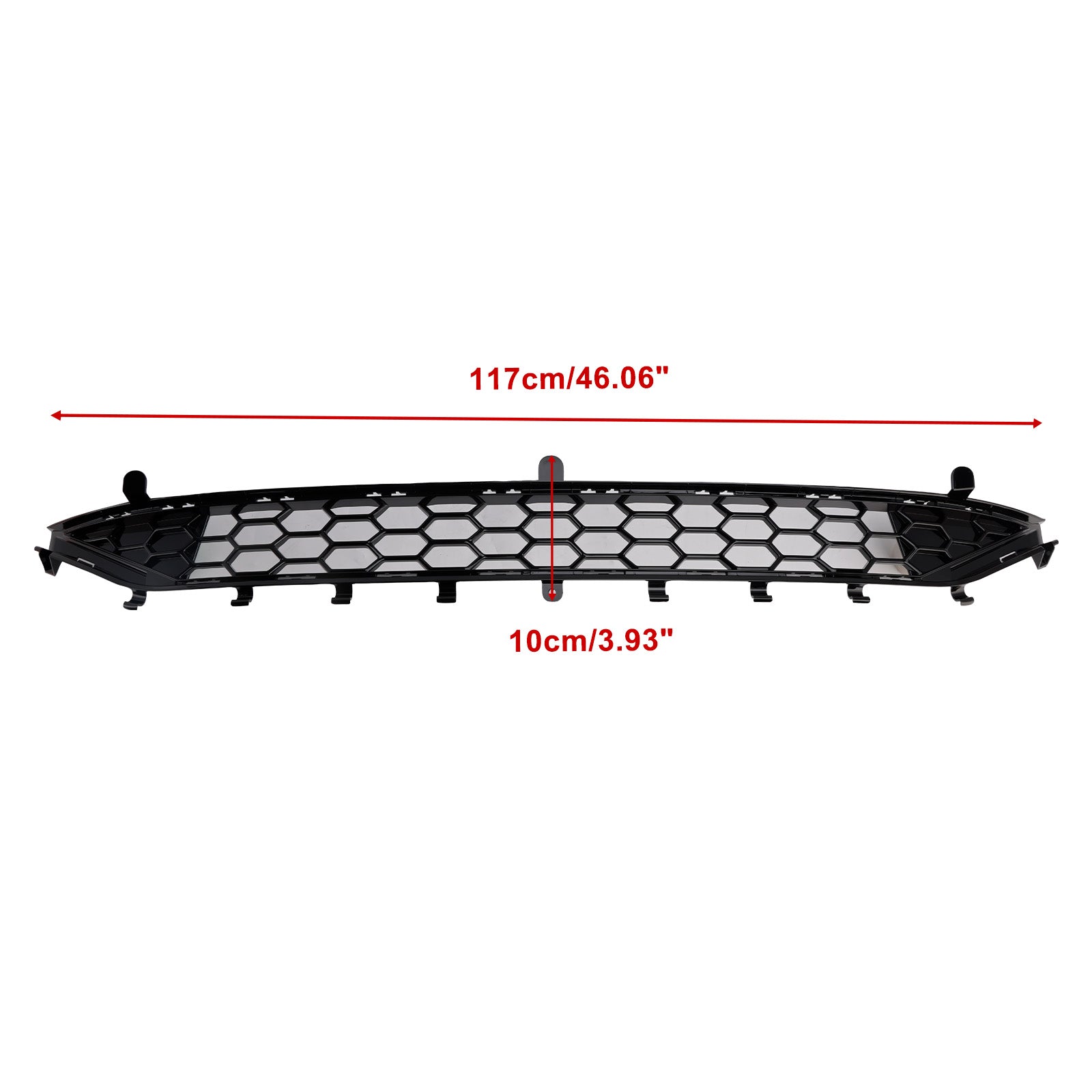 Grille de calandre inférieure de pare-chocs avant noire pour Ford Focus MK4 St Style 2018-2021