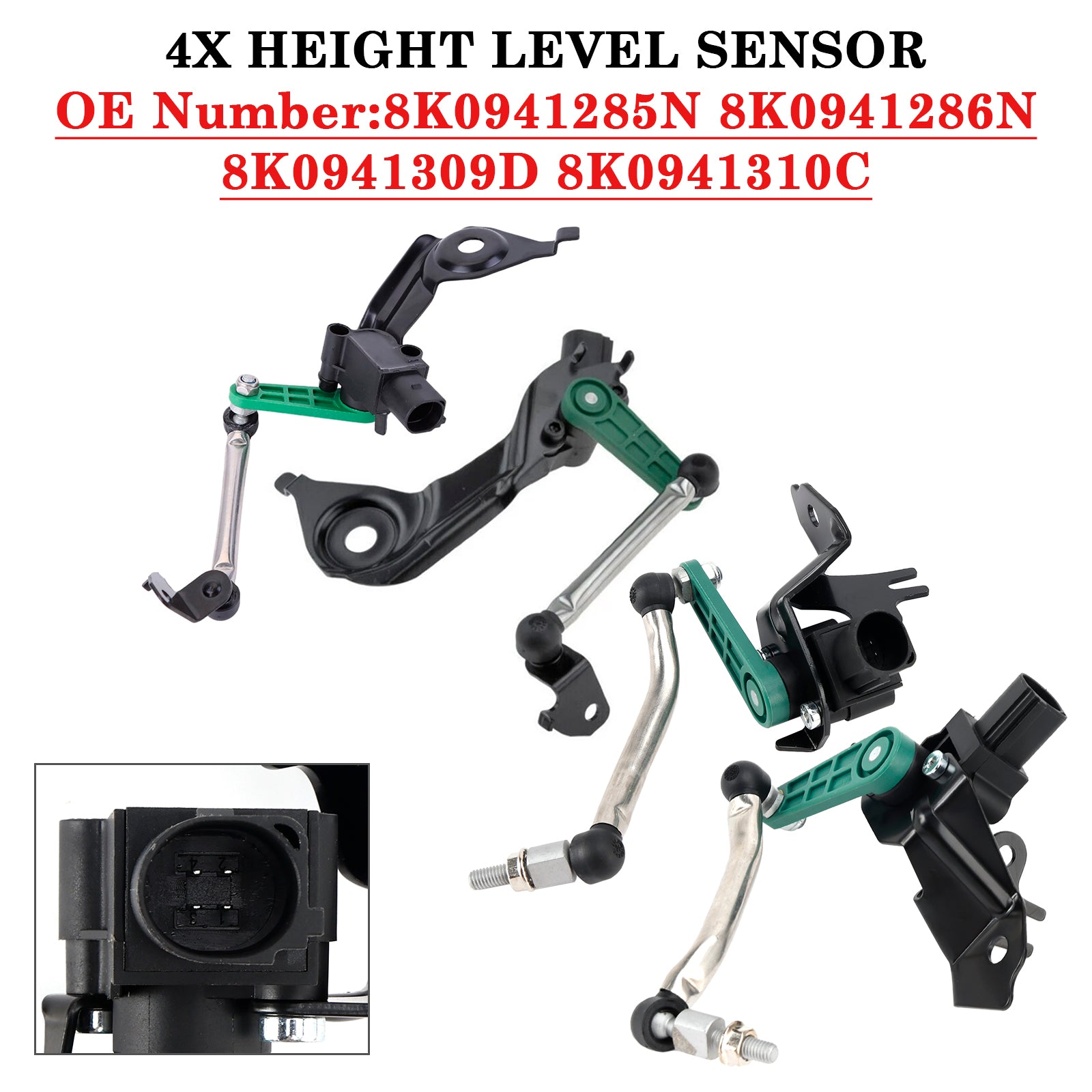 Senzor sprednjega in zadnjega levega/desnega vzmetenja 8K0941285N za Audi A4 4x 2007-2015