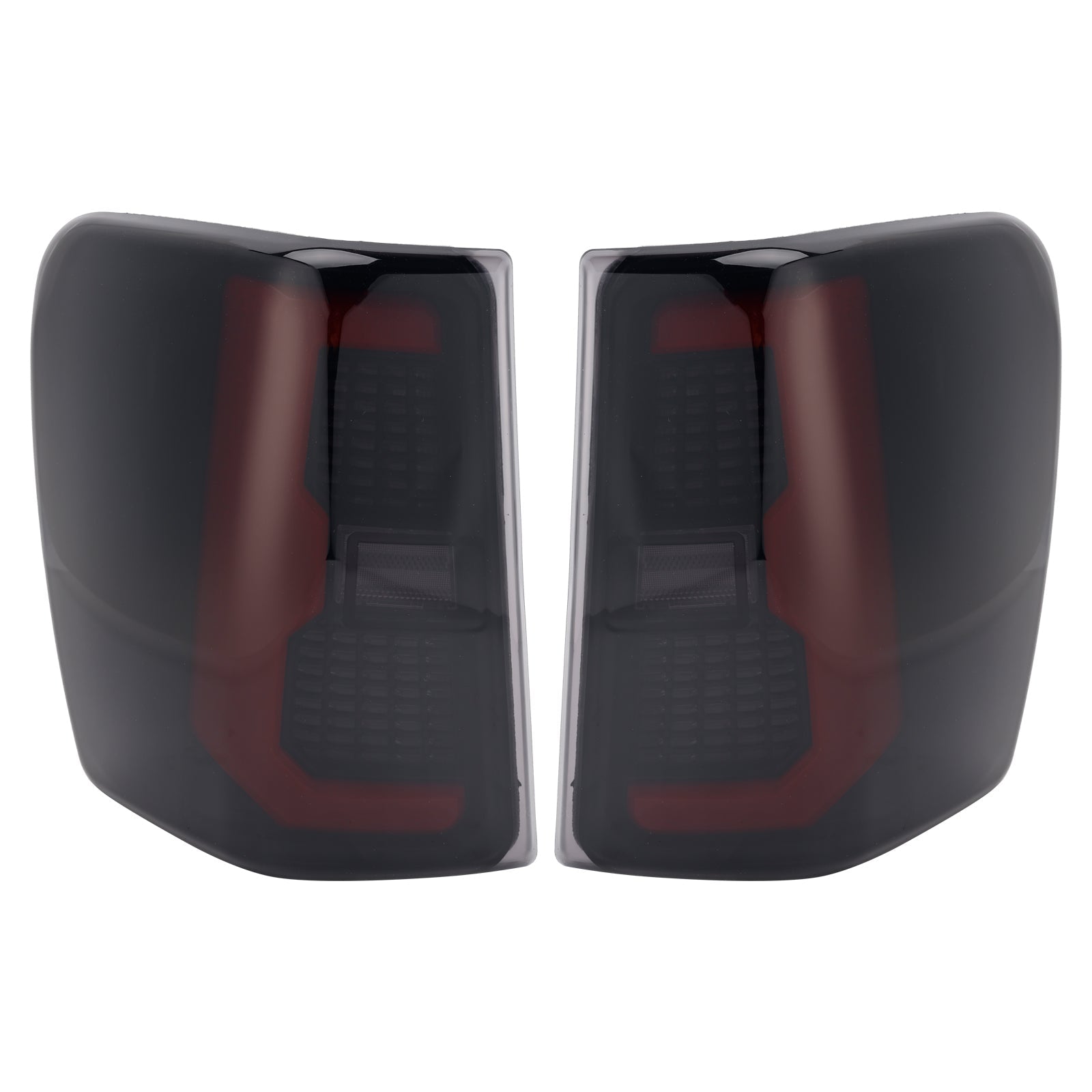 Feux arrière de freinage noirs fumés pour Jeep Grand Cherokee (1999-2004), lot de 2