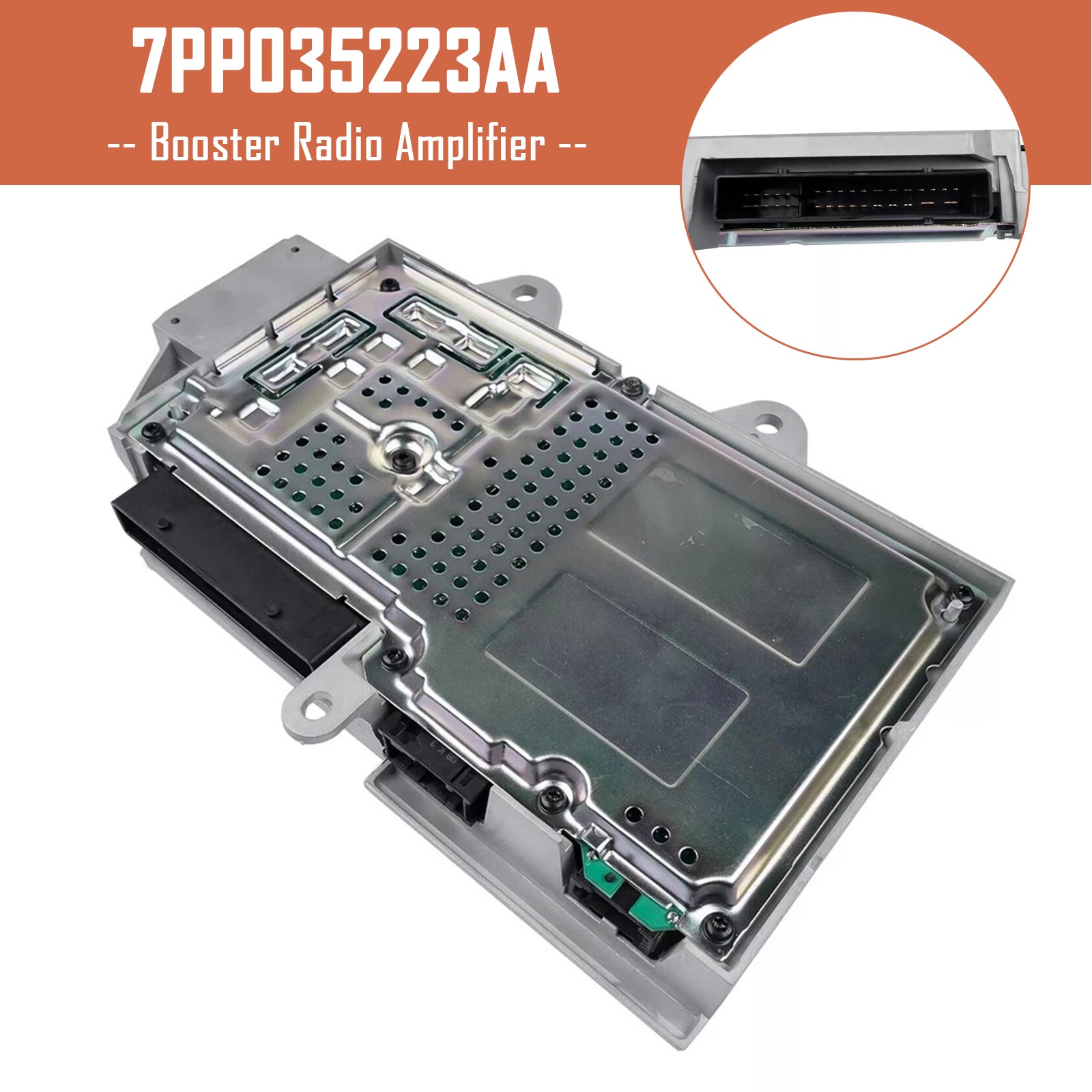 Radio Amplificatore Booster Porsche Panamera 7PP035223AA 7PP035223F 2010 2012 2012 2012 2013 2014 2015 2016 2016