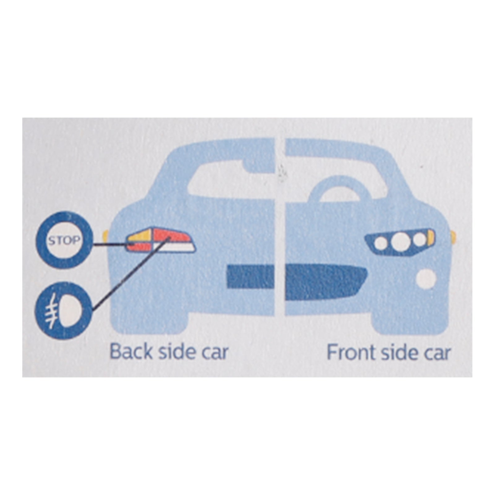 Faro LED rojo Ultinon Pro3000 W21W 11065 U30R para coche Philips