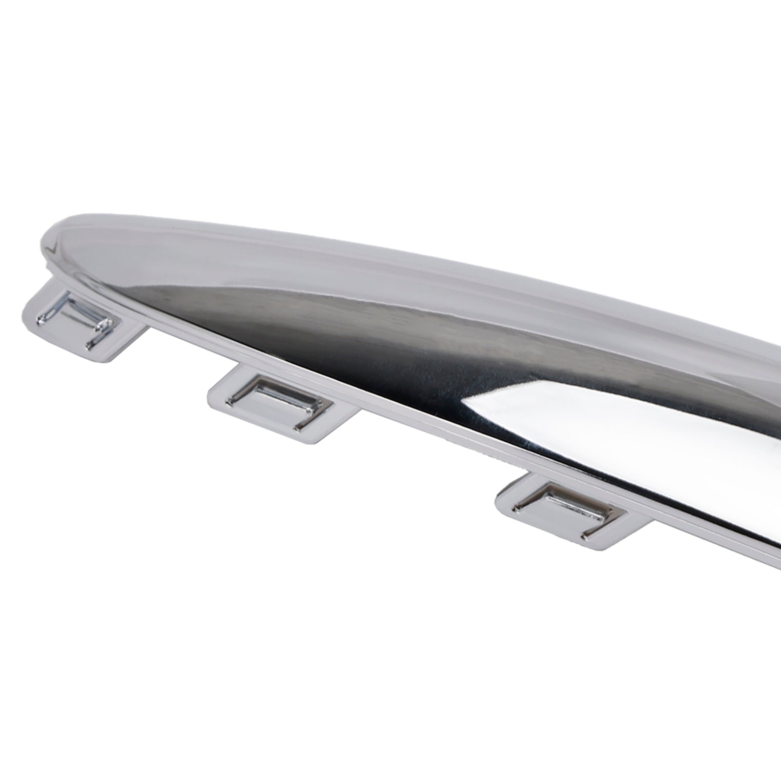 Chromen sierlijst voor de rechter voorbumper van de Fiat 500 Lounge (2015.08-2020) - Onderdeelnummer : 735642307