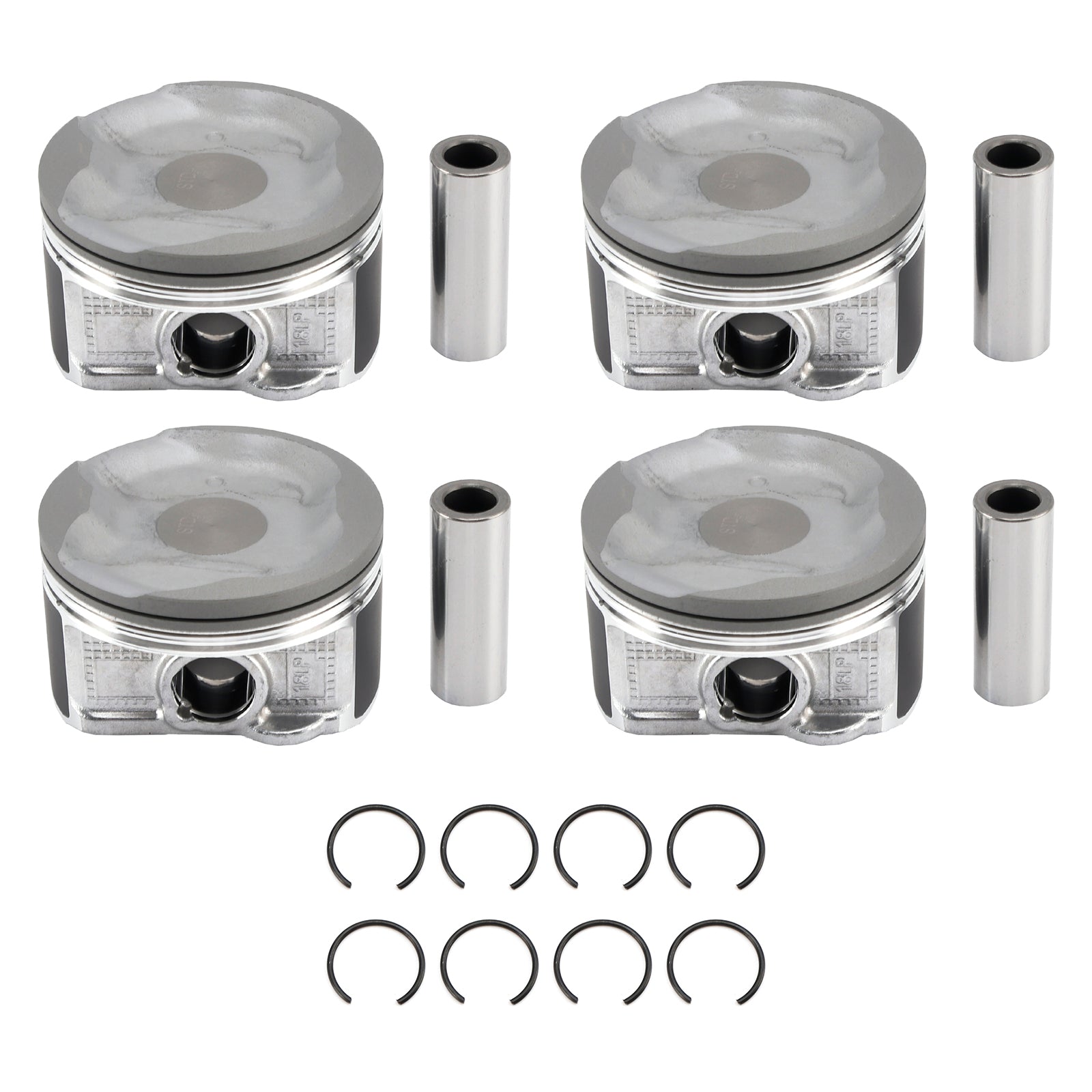 Kit de distribution de joint de piston de reconstruction de moteur TOYOTA TACOMA 2.7L 2005-2015 avec bielles de vilebrequin 13401-75020 1304175030