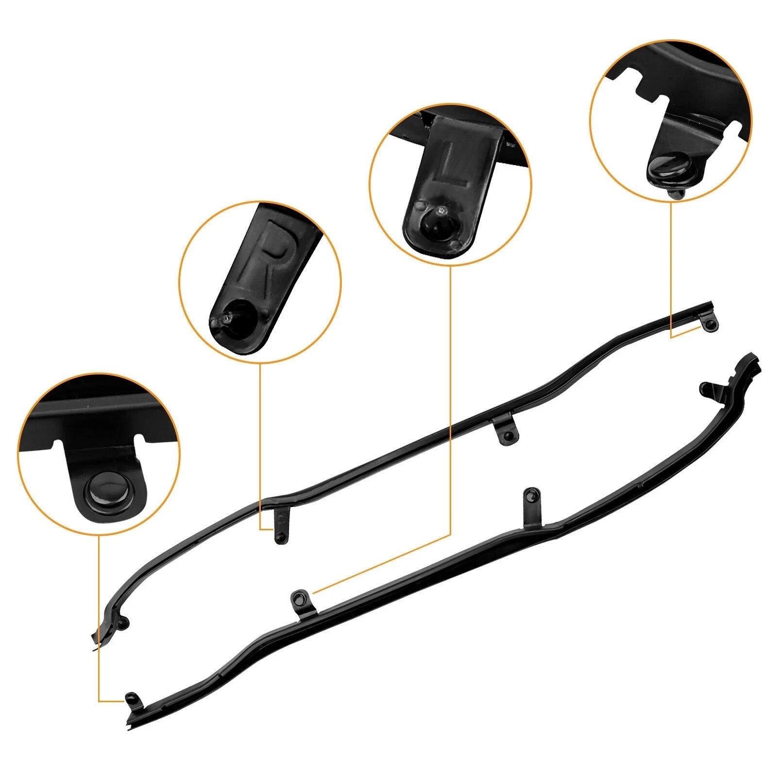 Guarnizione per porta sinistra e destra per Ford Explorer 2011-2019 BB5Z7825324B 25B