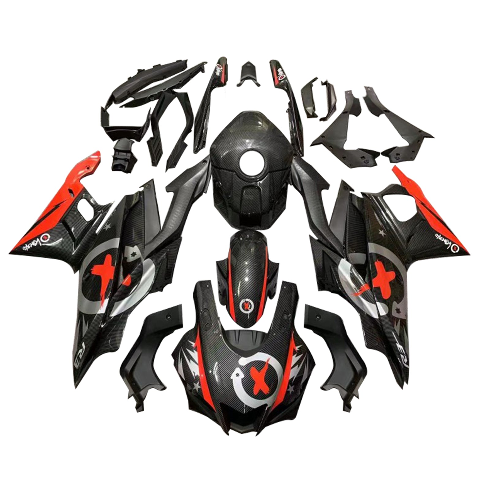 Yamaha YZF-R3 R25 2022-2023 komplet za vbrizgavanje, plastična karoserija