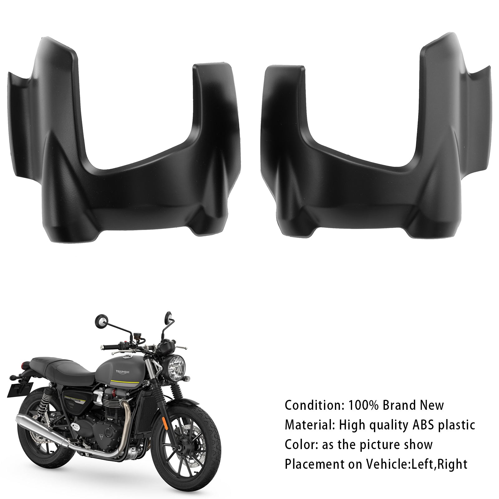 Panneau de carénage latéral de réservoir Speed Twin 900 2023-2024
