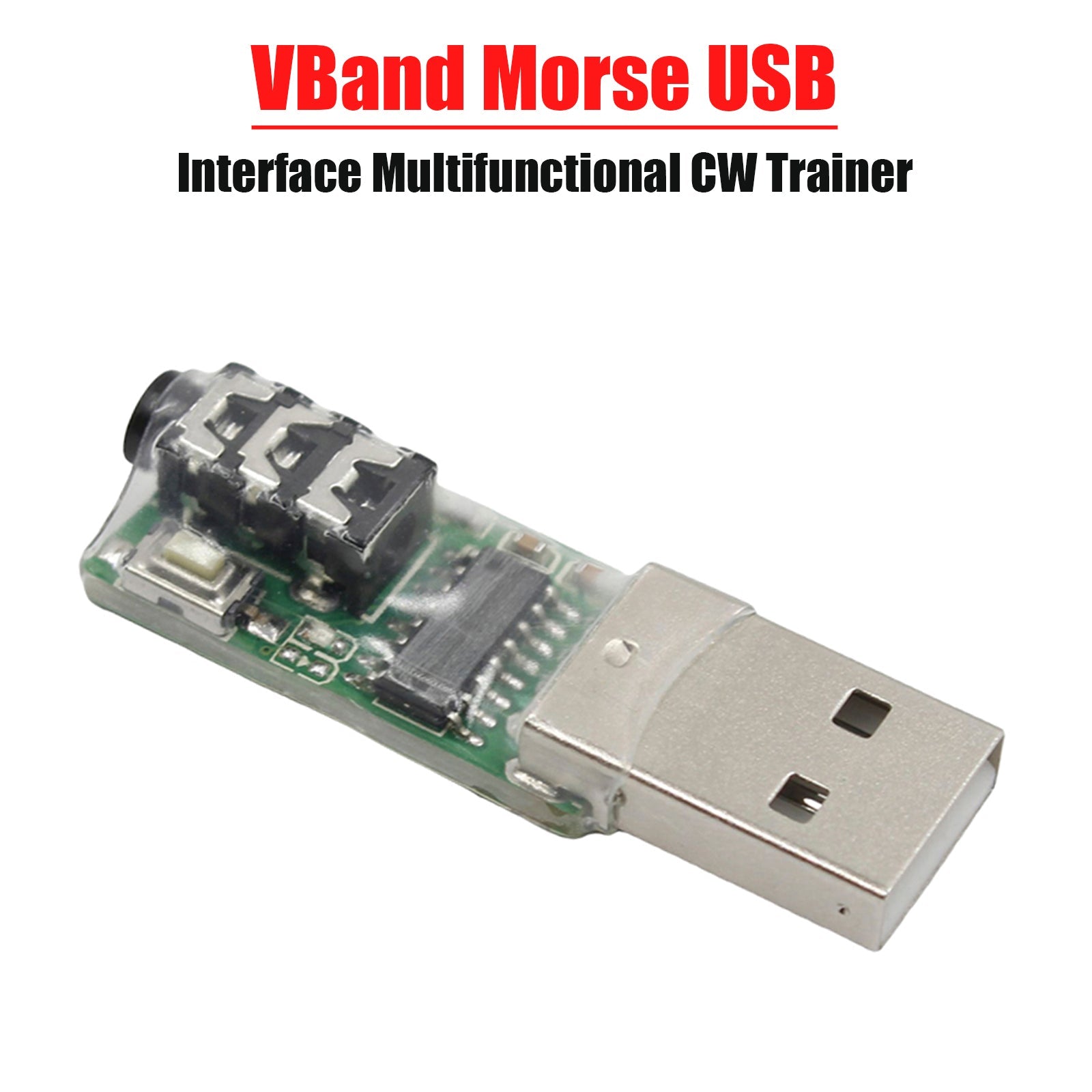 Wielofunkcyjny interfejs USB CW trener Vband Mcode Trainer Connection