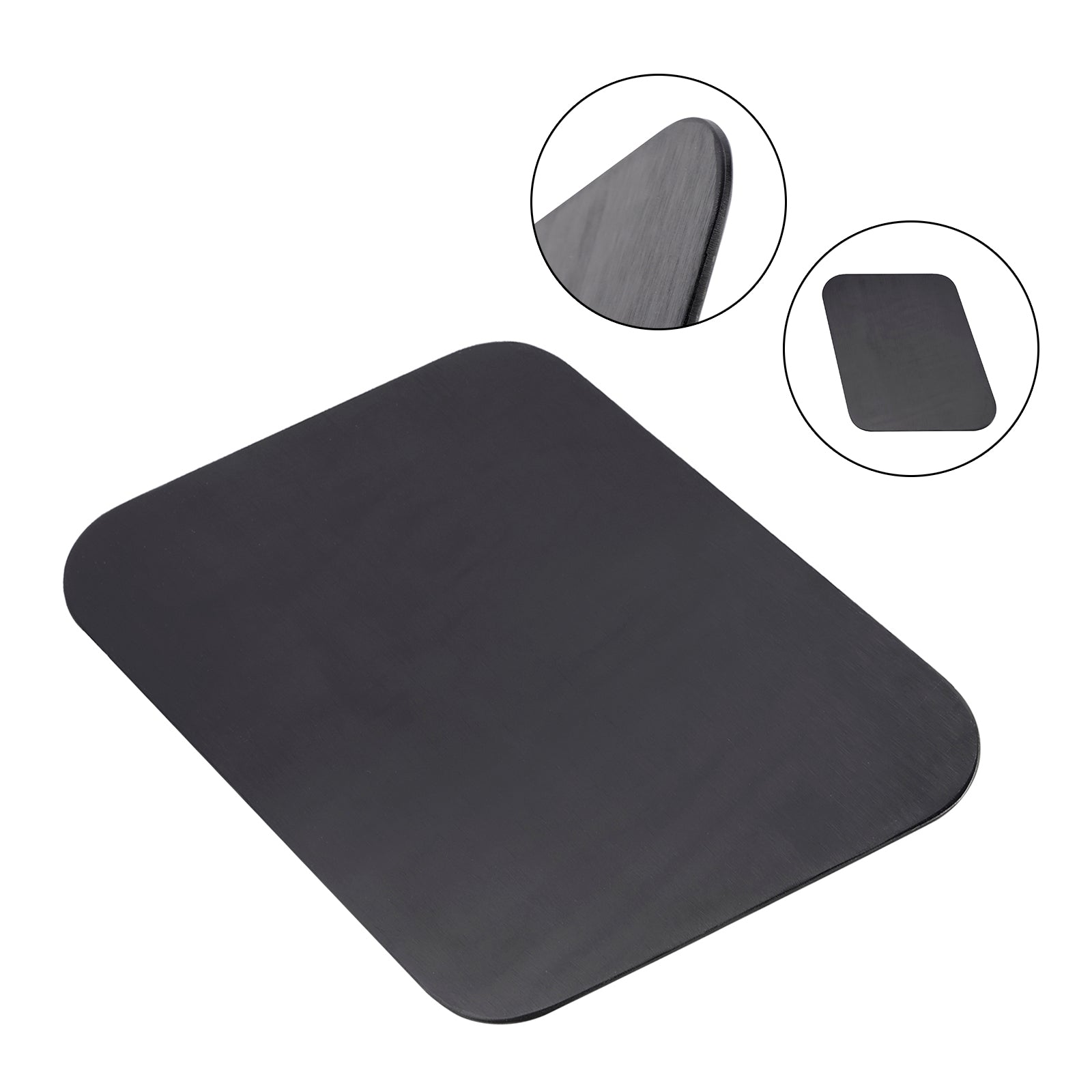 Plaque d'immatriculation vierge en alliage d'aluminium parallélogramme à monter soi-même, ajustement universel pour moto