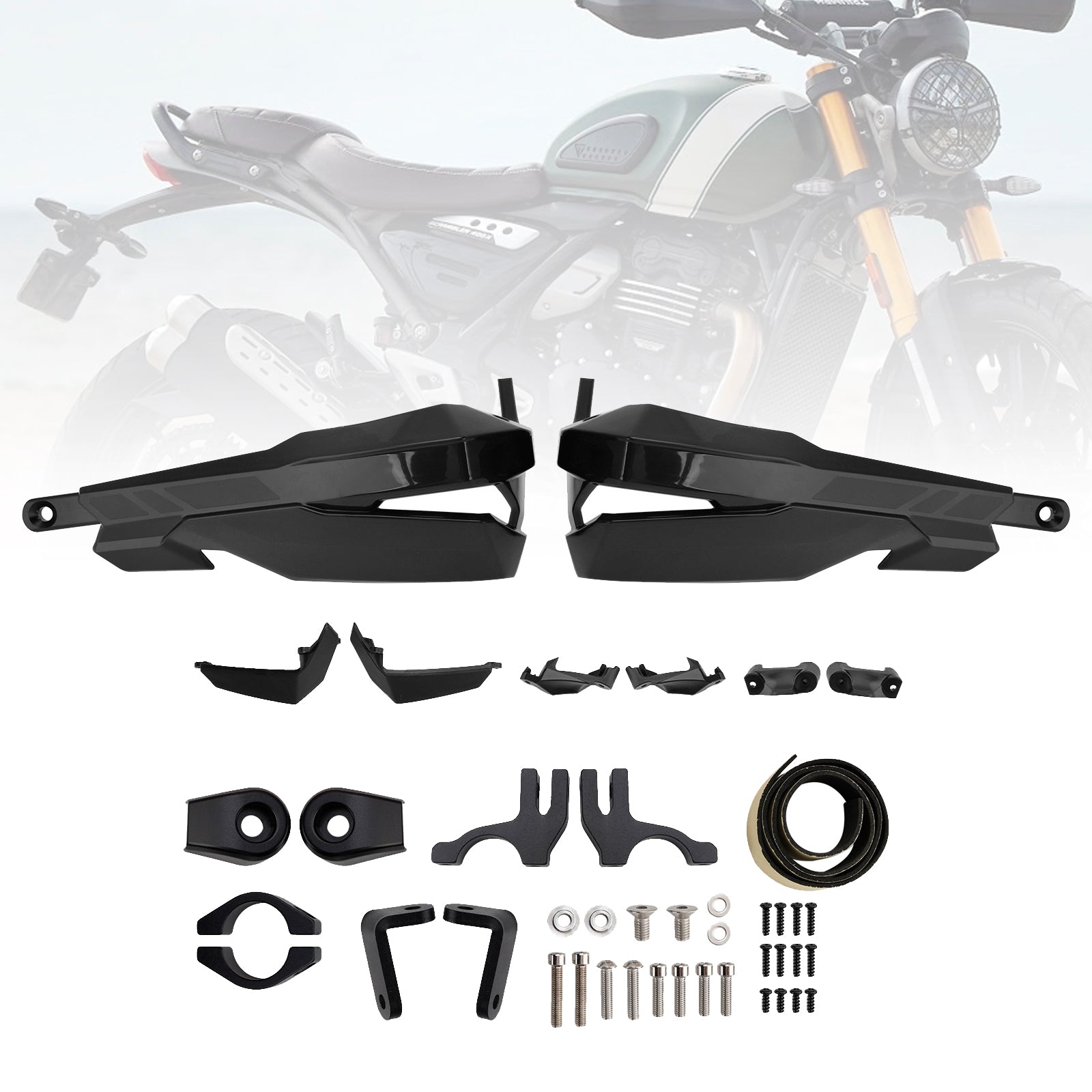 Protection de garde-main pour Scrambler 400 X 2024-2025