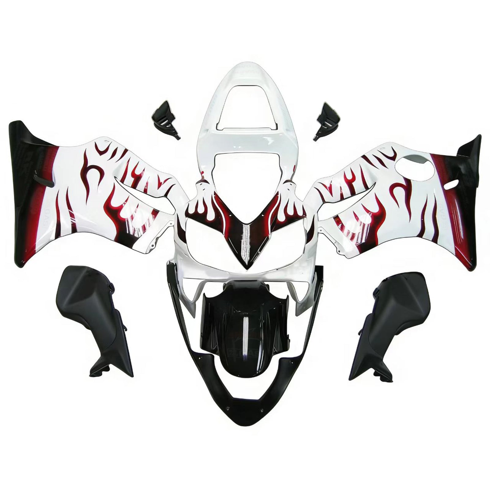 Kit de carénage par injection, carrosserie en plastique ABS pour Honda CBR600 F4i 2001-2003