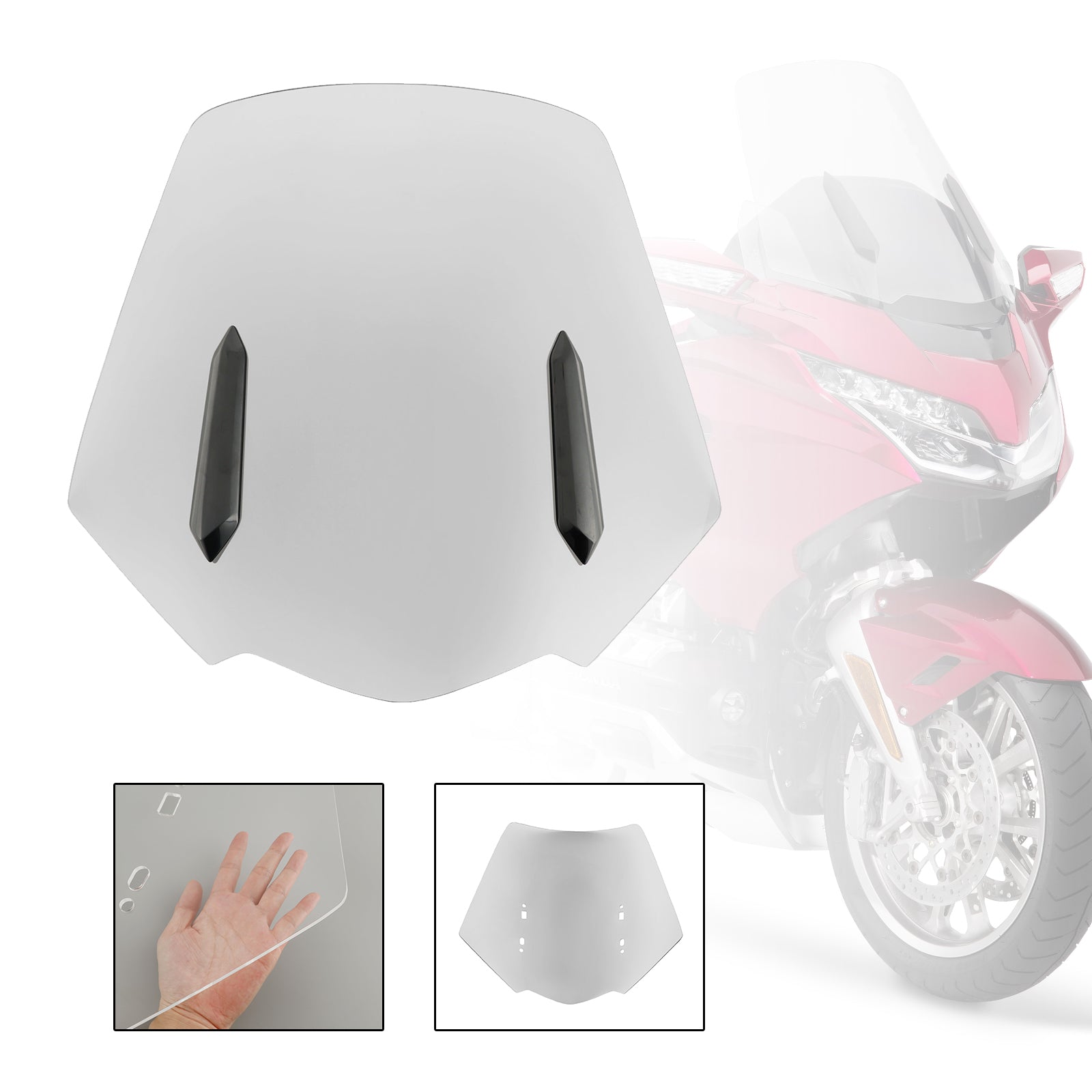 ABS-tuulilasi Honda Gold Wing GL1800 2018-2023