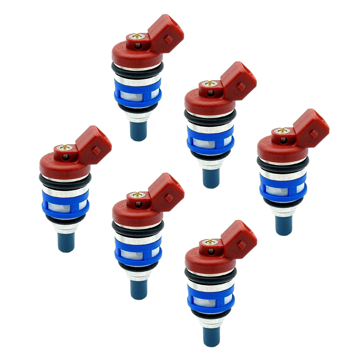 1990-1995 Voor Nissan Fairlady Z 3.0, 6 brandstofinjectoren 16600-15V02 5516D