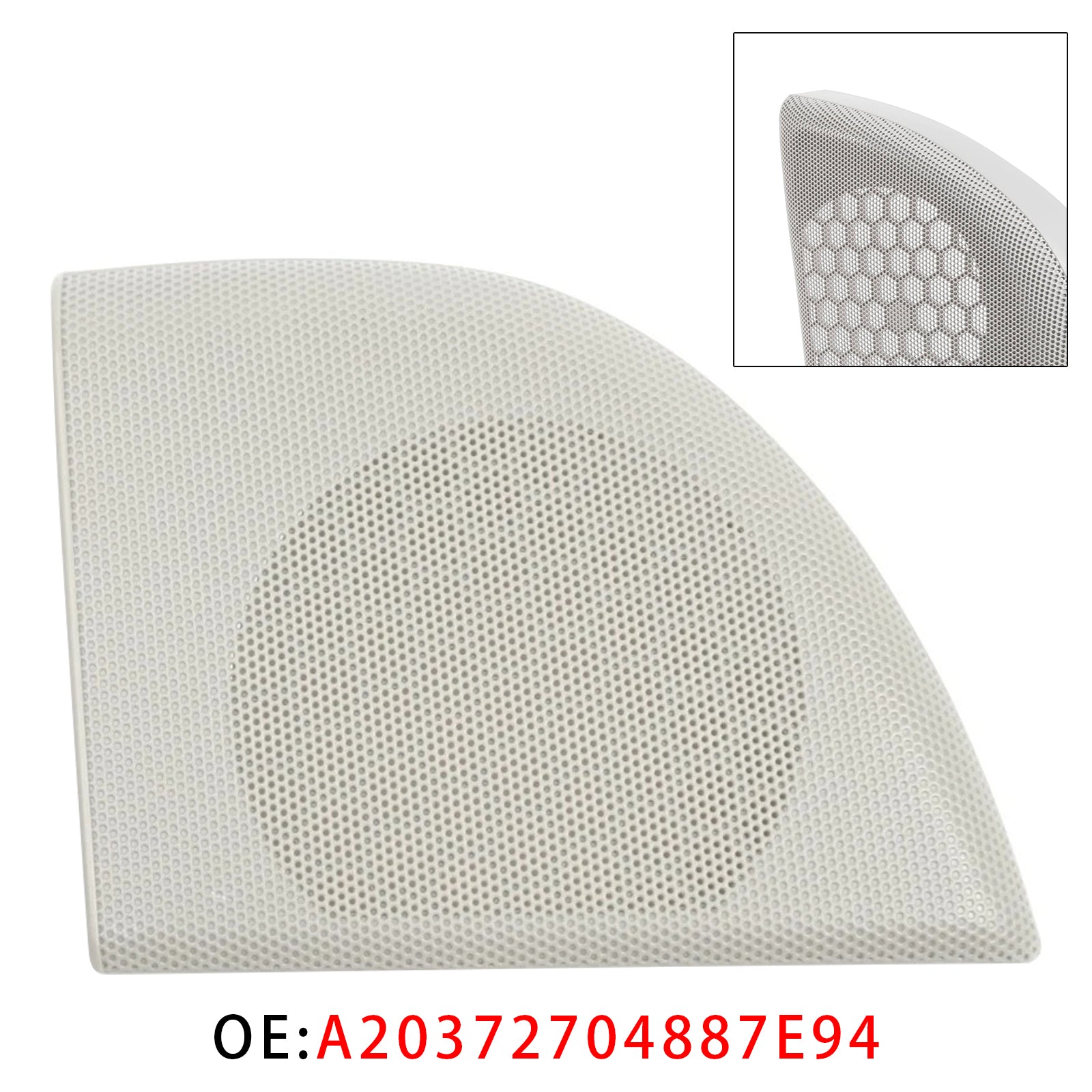 Copertura altoparlante porta anteriore destra per Mercedes W203 CLC Coupé A20372704887E94