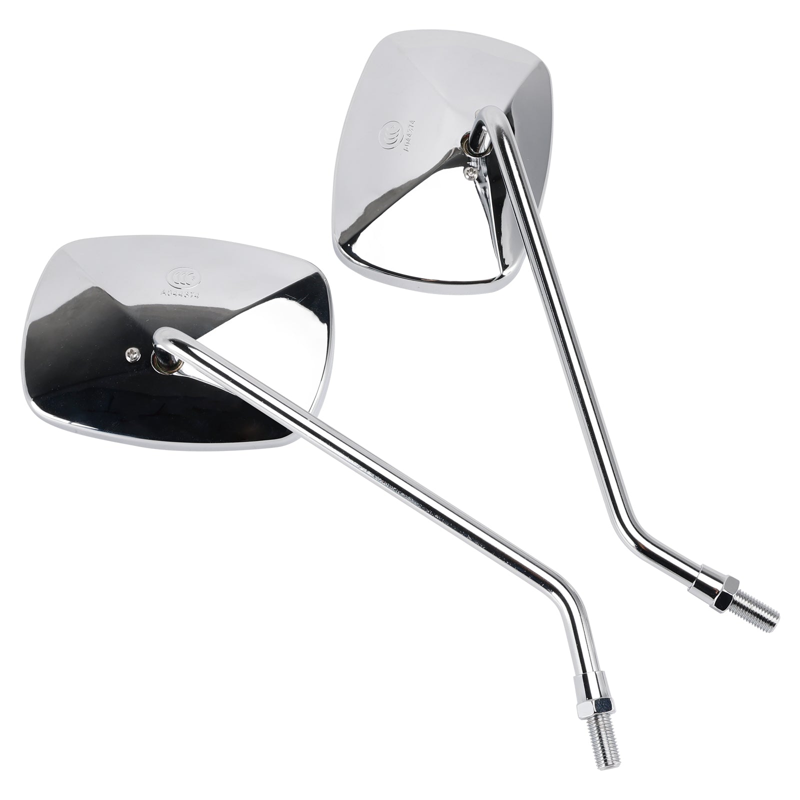 10 mm chromen achteruitkijkspiegel voor Piaggio Beverly 125 250 (2004-2008)