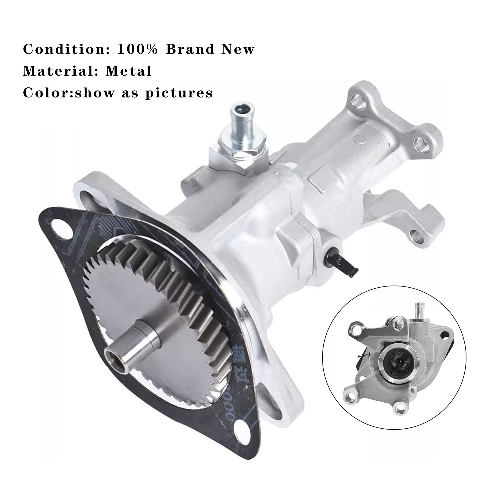 Pompe à vide mécanique à engrenages avec joint pour Dodge Ram 2500 V8 5,9 L essence 1994-2002 5019734AA
