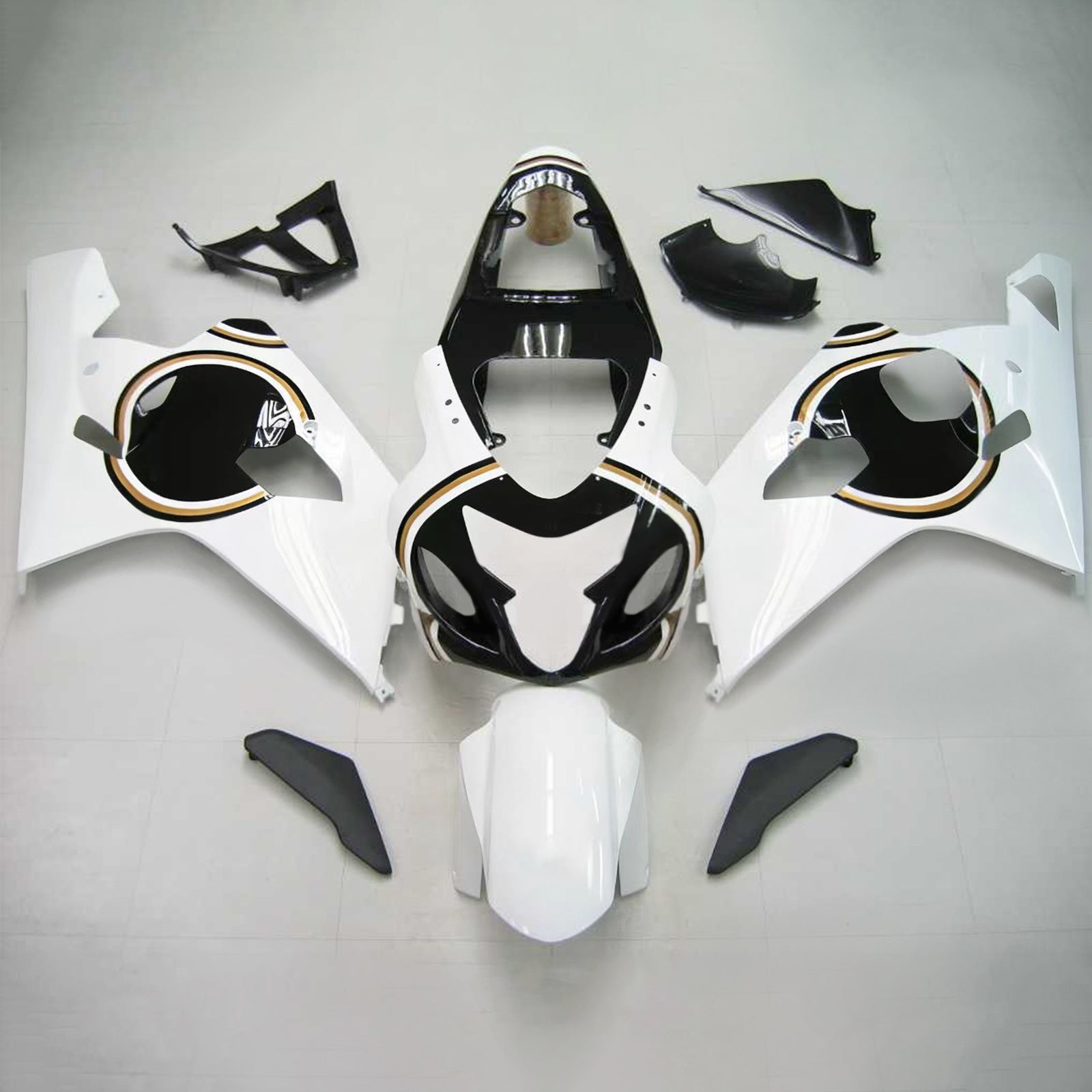 Injection carénage Kit carrosserie plastique ABS pour Suzuki GSXR 600/750 2004-2005 K4