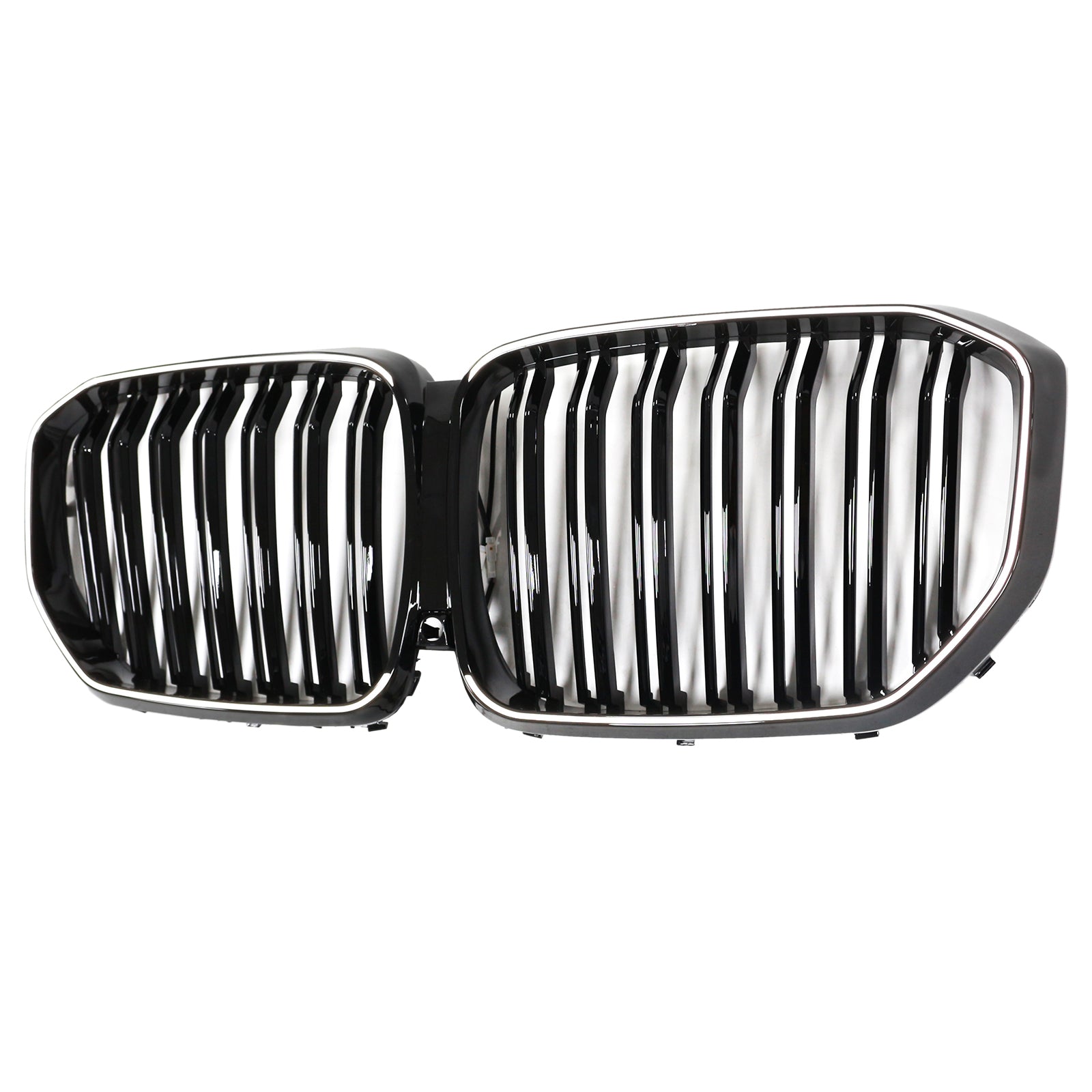 Črna sprednja rešetka z dvojnimi trakovi za BMW X5 G05 M-Performance 2019-2022 51137454887