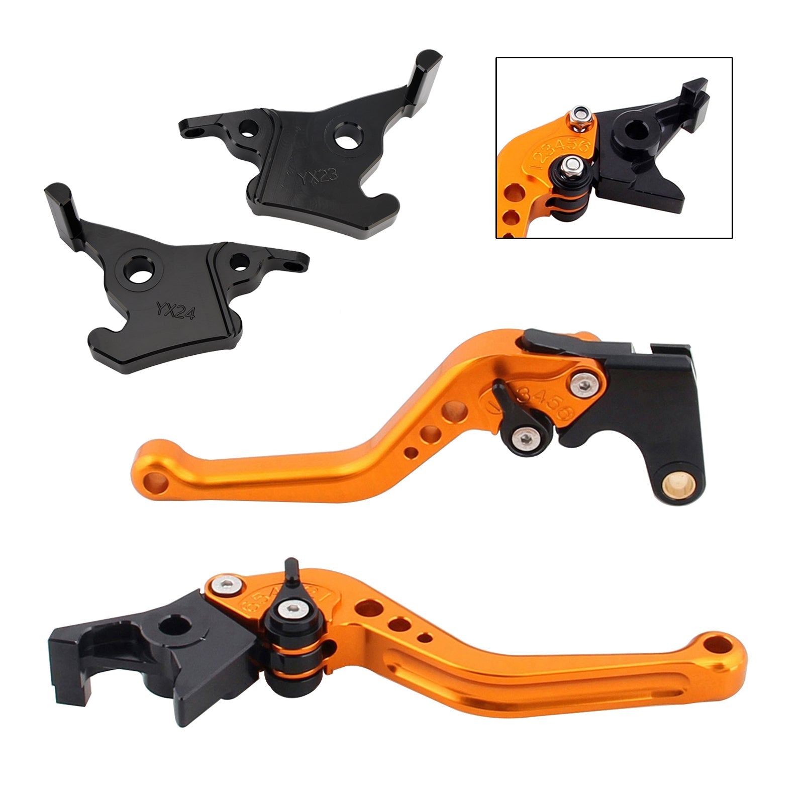 Levier de frein et d'embrayage court neuf pour YAMAHA XMAX 300 (2023-2025)