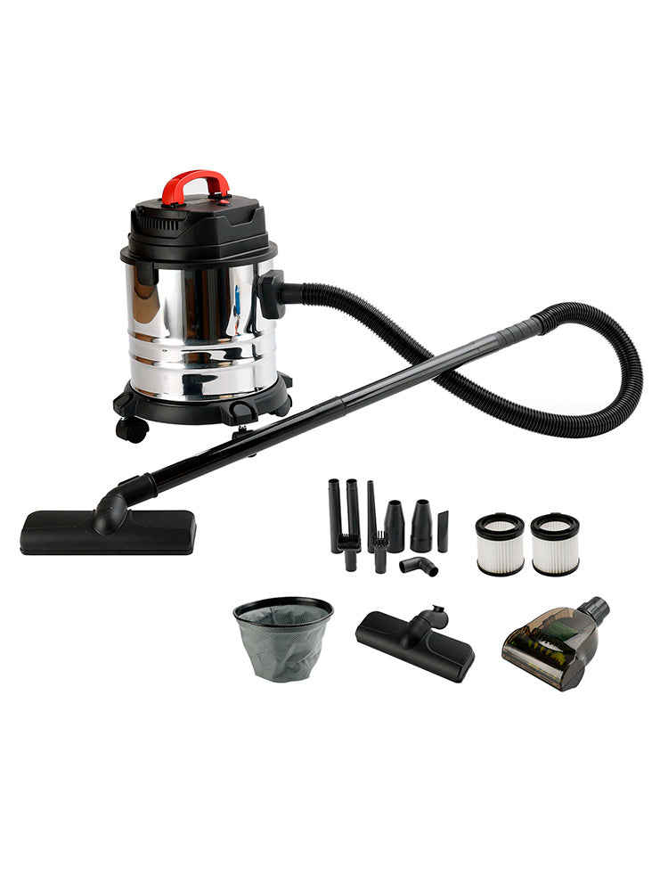 Aspirapolvere 1800W, aspirapolvere asciutto e umido, aspirapolvere industriale 18L