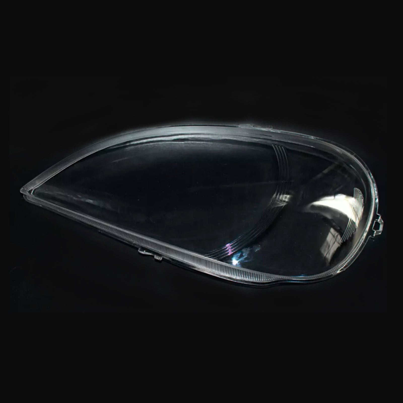 Juego de 2 faros delanteros transparentes para Mercedes Benz Clase ML W163 (2002-2005)