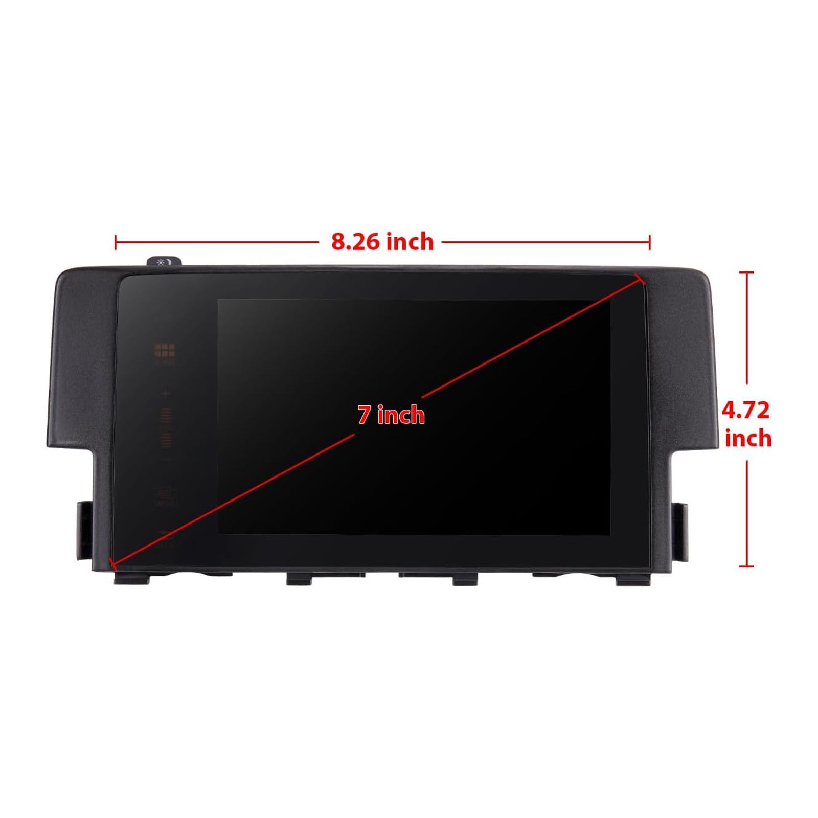 Écran tactile LCD de navigation 7"" pour Honda Civic 2016-2018 39710-TBA-A11